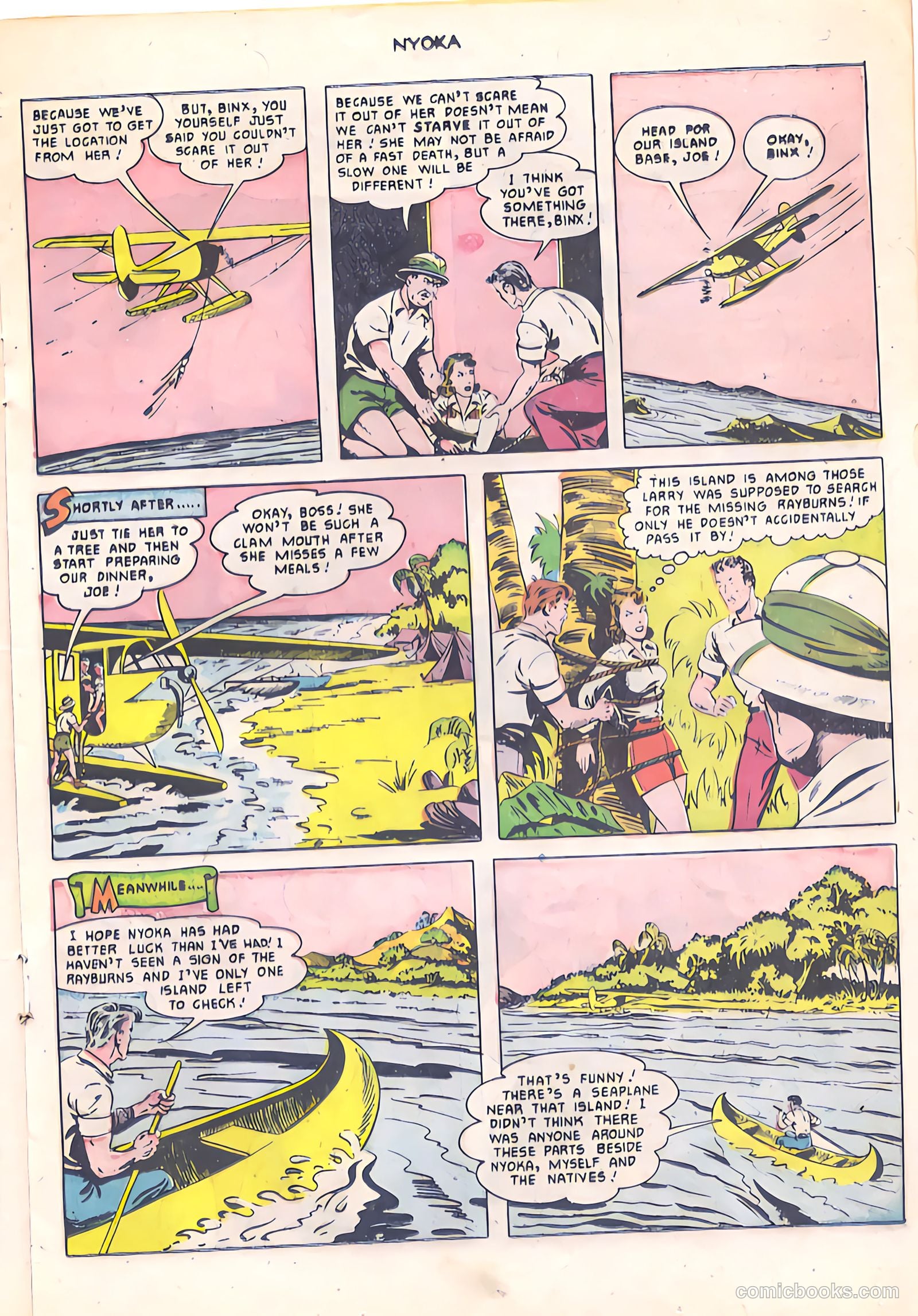 Nyoka the Jungle Girl #55 (1951) — page 17 of 36