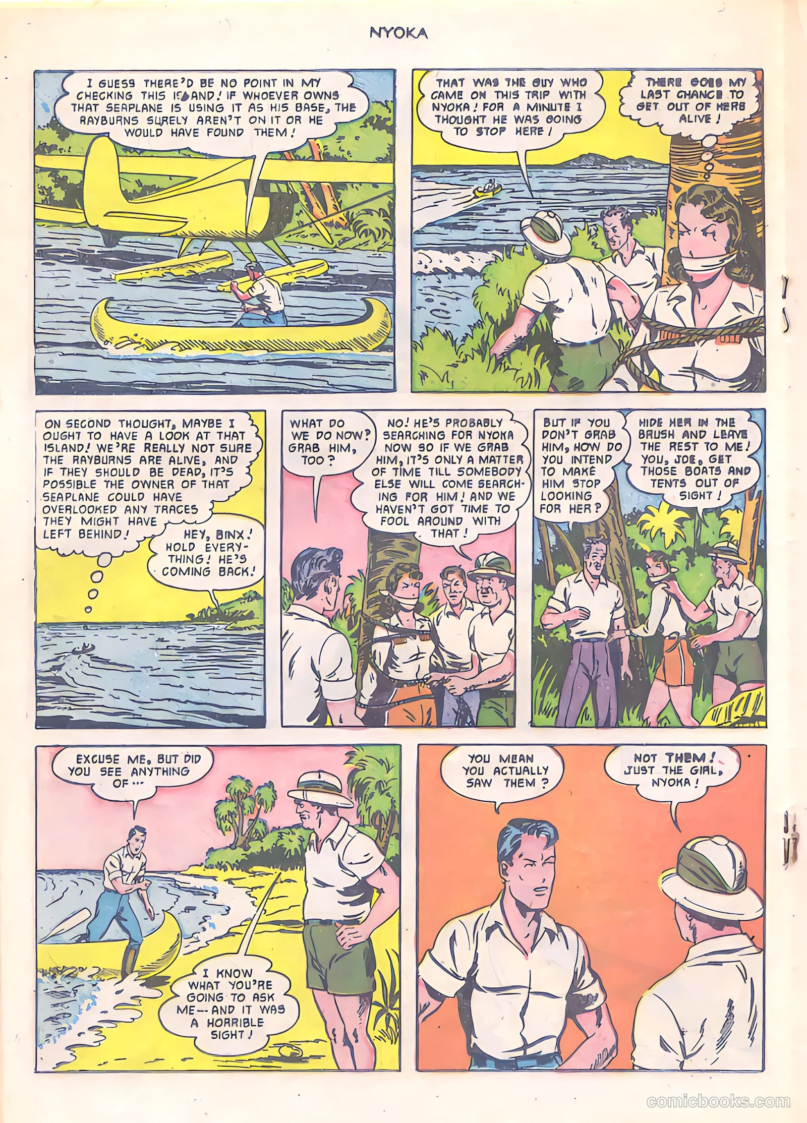 Nyoka the Jungle Girl #55 (1951) — page 18 of 36