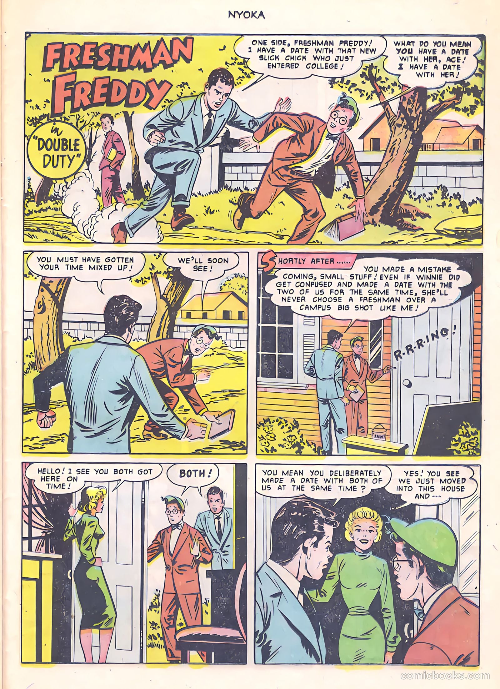 Nyoka the Jungle Girl #55 (1951) — page 25 of 36