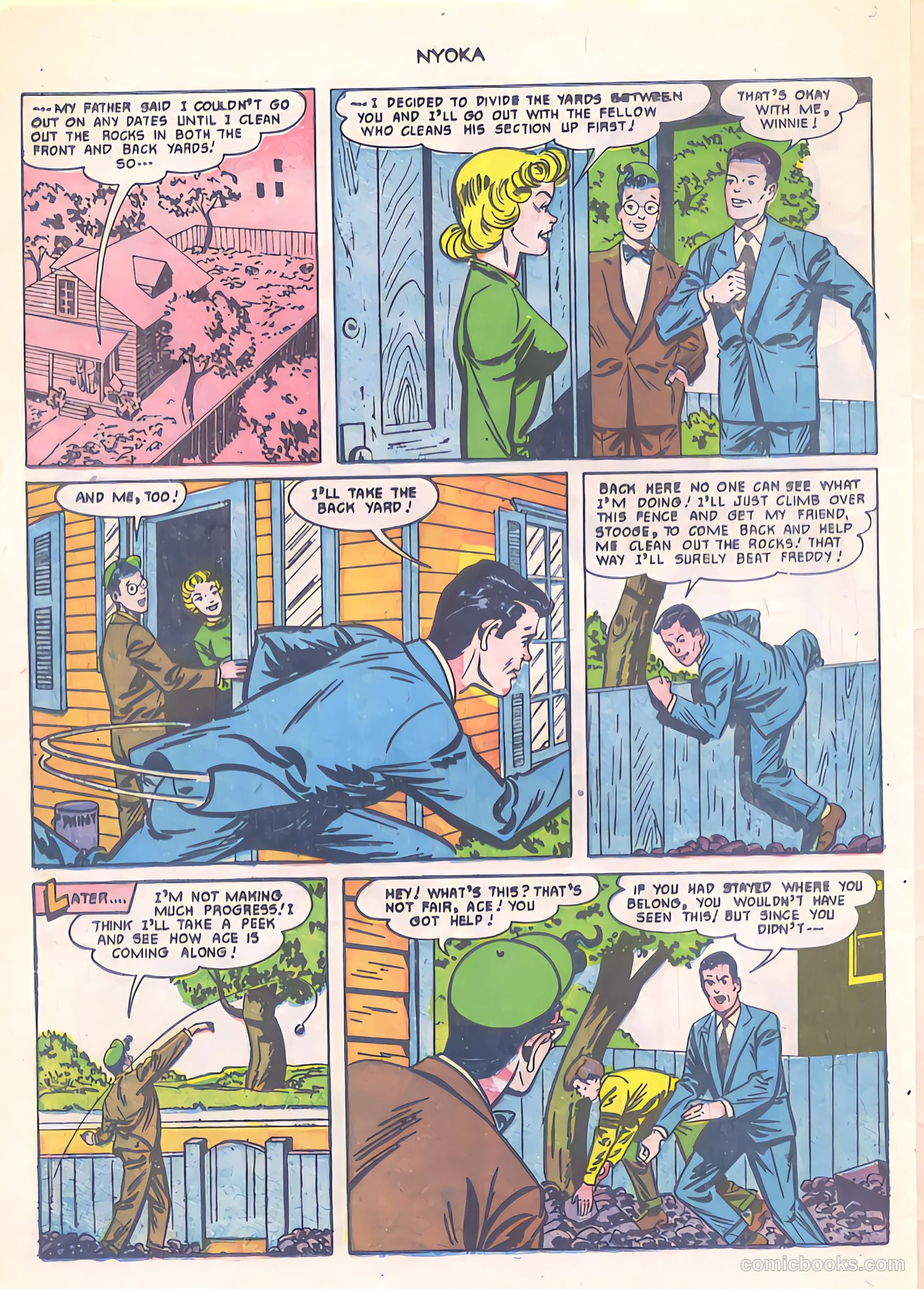 Nyoka the Jungle Girl #55 (1951) — page 26 of 36