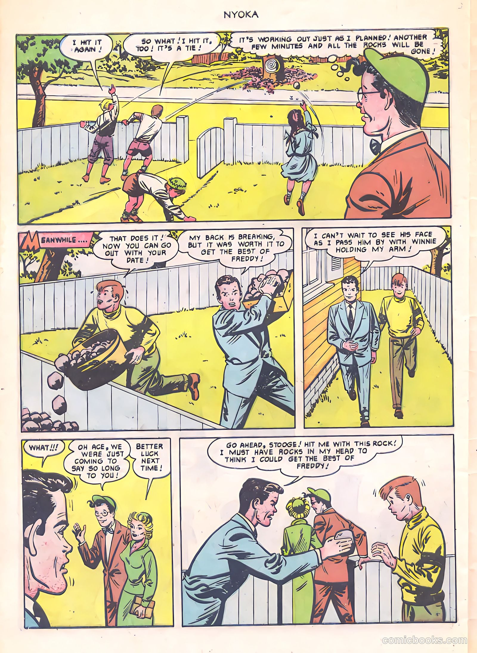 Nyoka the Jungle Girl #55 (1951) — page 28 of 36