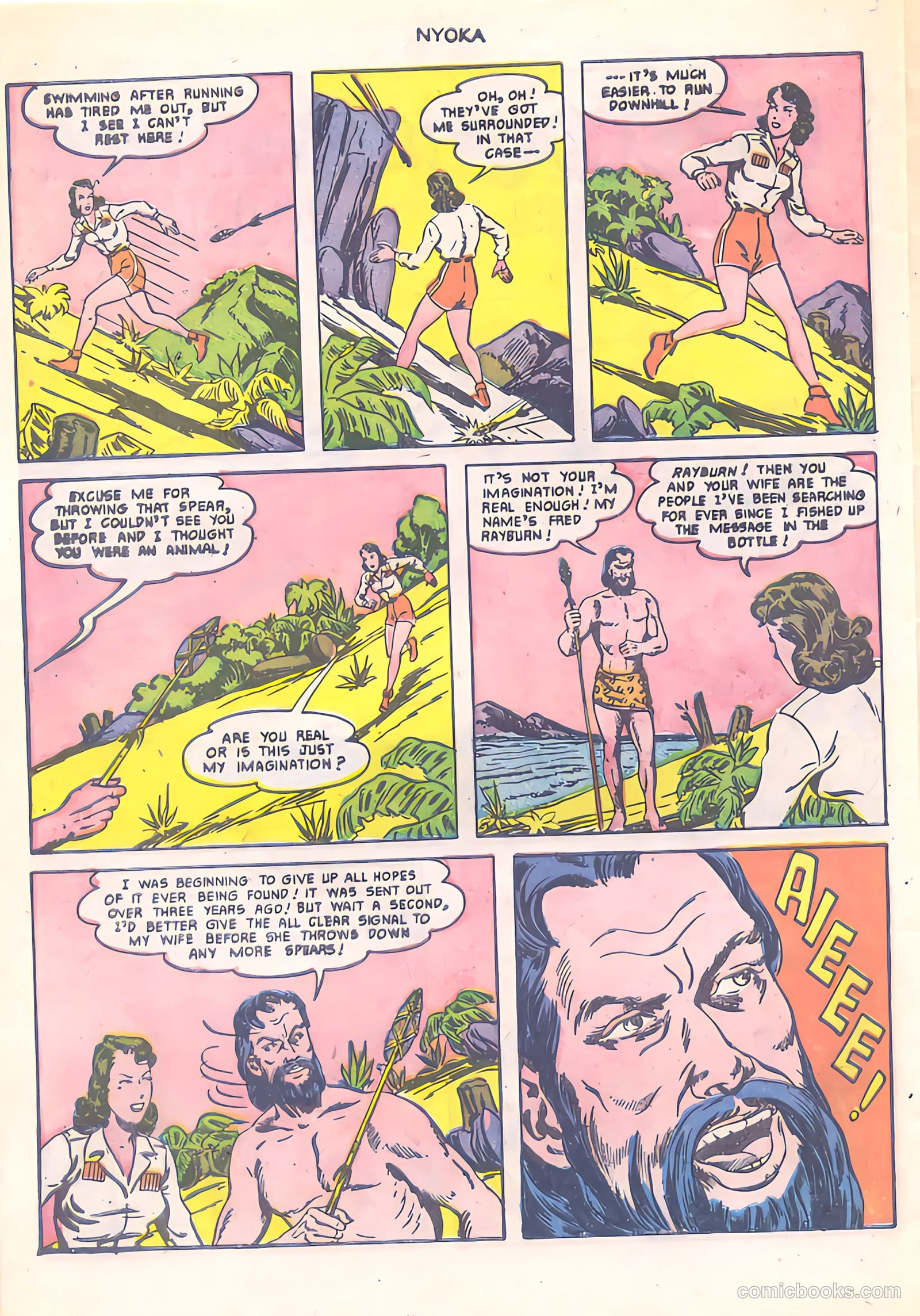 Nyoka the Jungle Girl #55 (1951) — page 30 of 36