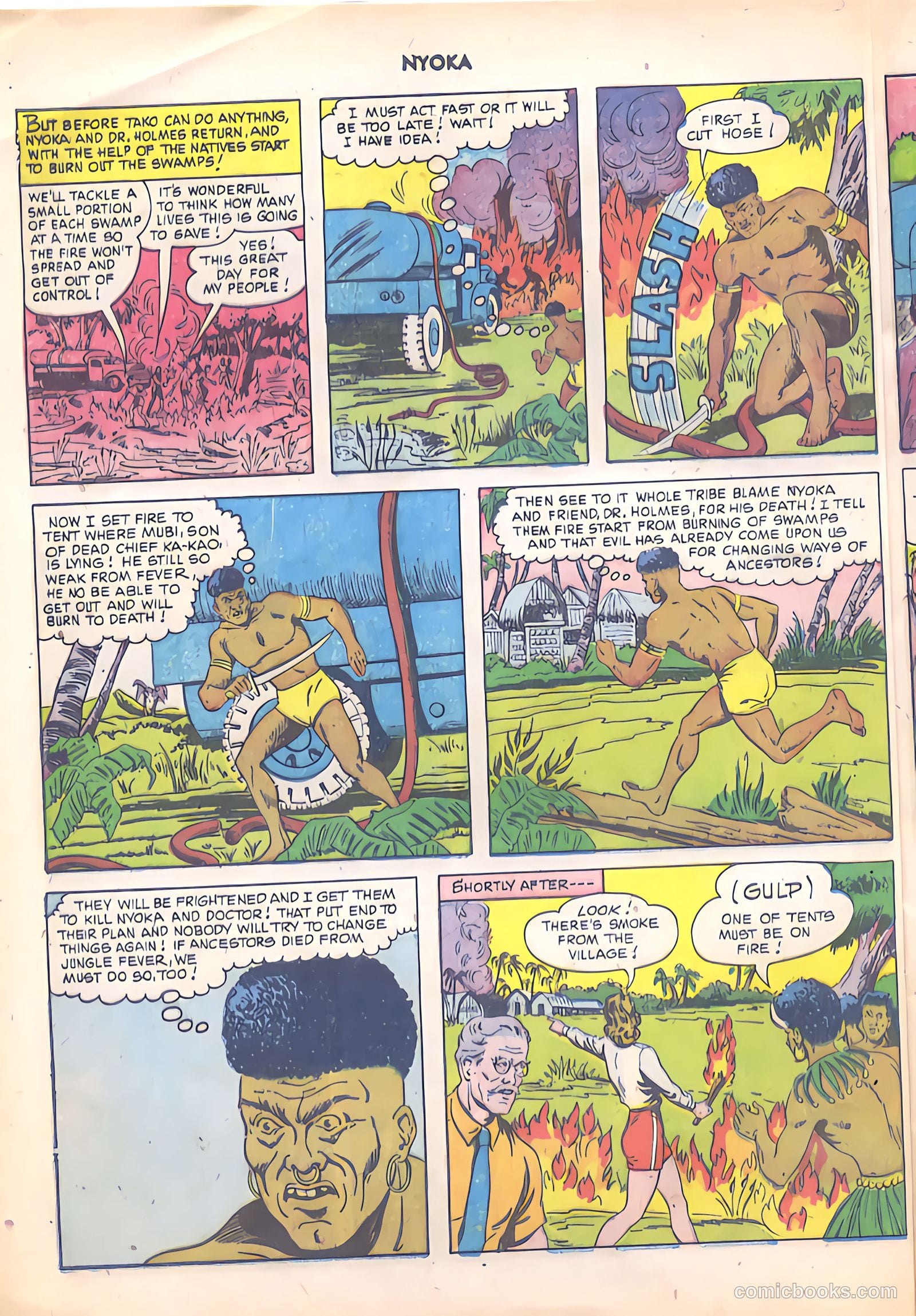 Nyoka the Jungle Girl #56 (1951) — page 8 of 52