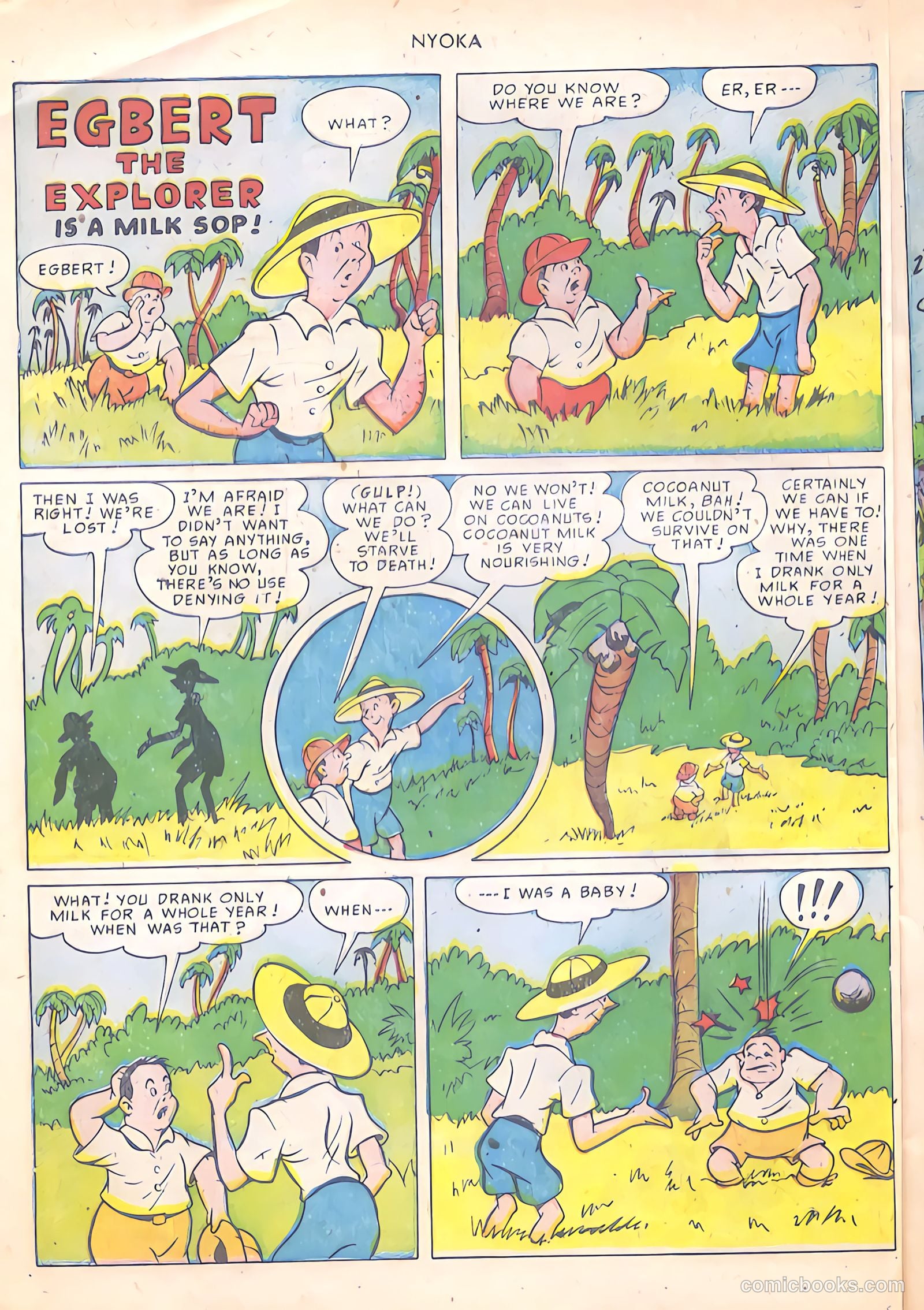Nyoka the Jungle Girl #56 (1951) — page 10 of 52