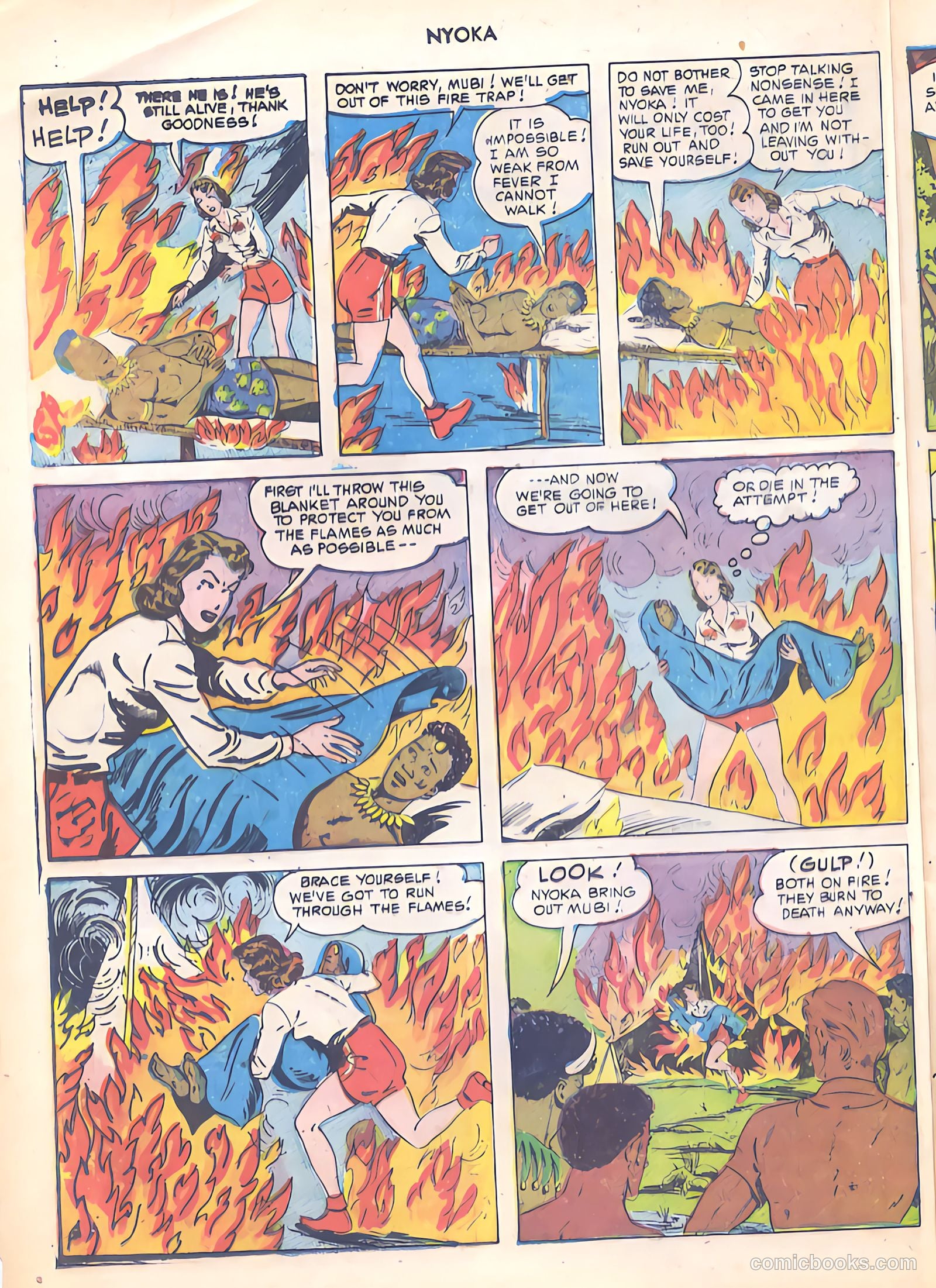 Nyoka the Jungle Girl #56 (1951) — page 12 of 52