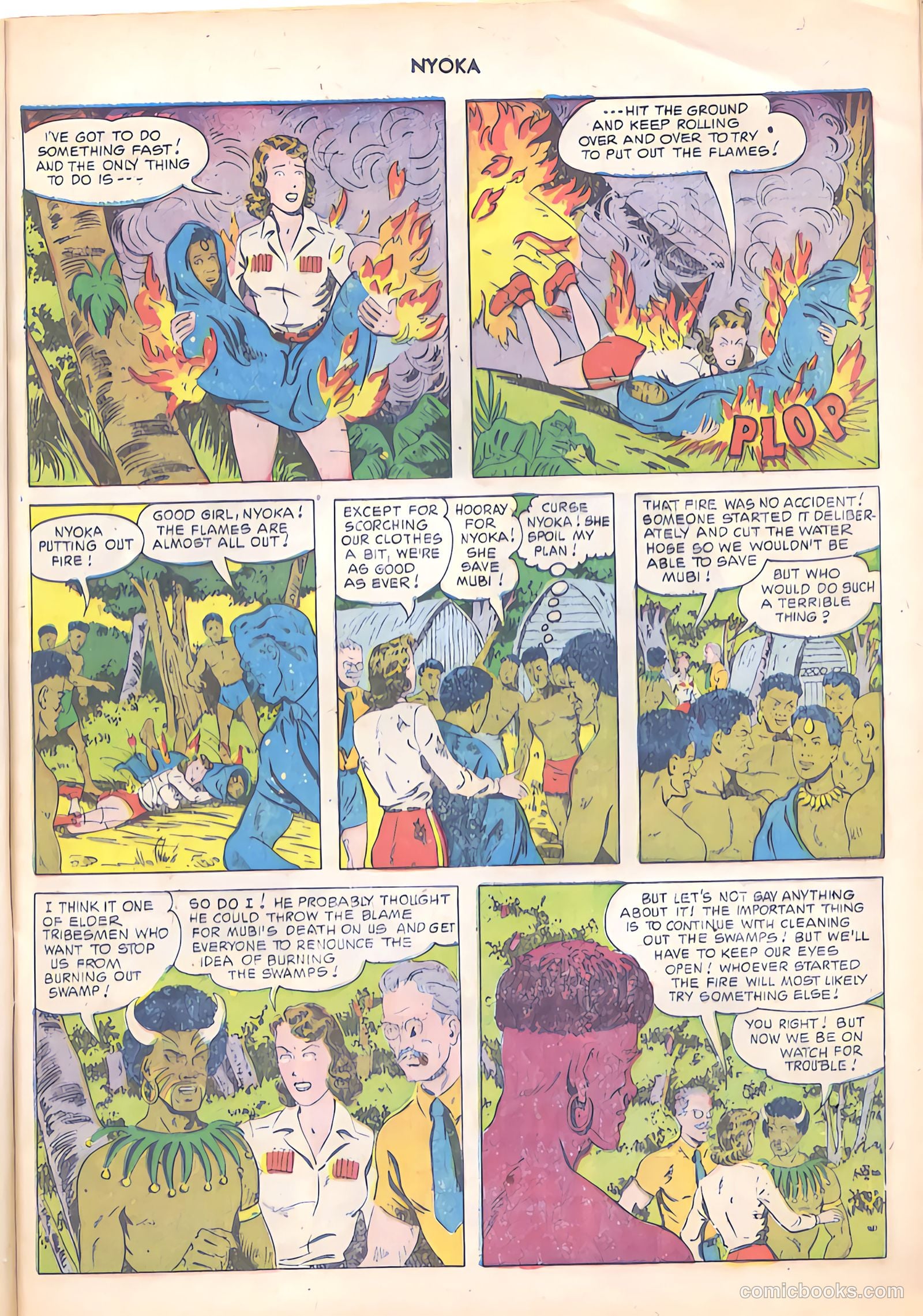 Nyoka the Jungle Girl #56 (1951) — page 13 of 52