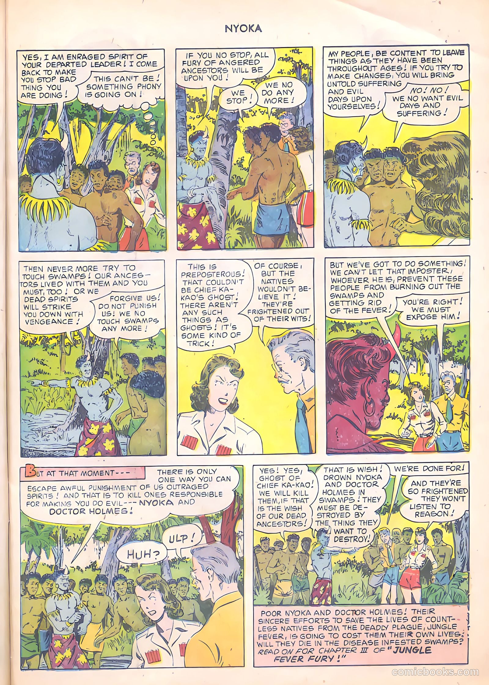 Nyoka the Jungle Girl #56 (1951) — page 15 of 52