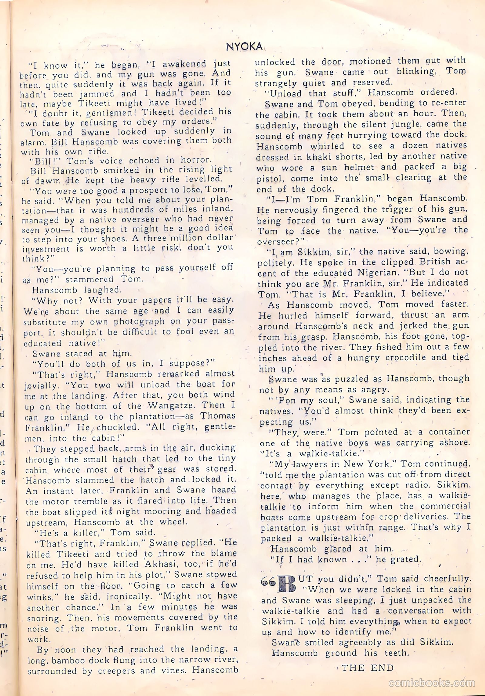 Nyoka the Jungle Girl #56 (1951) — page 17 of 52