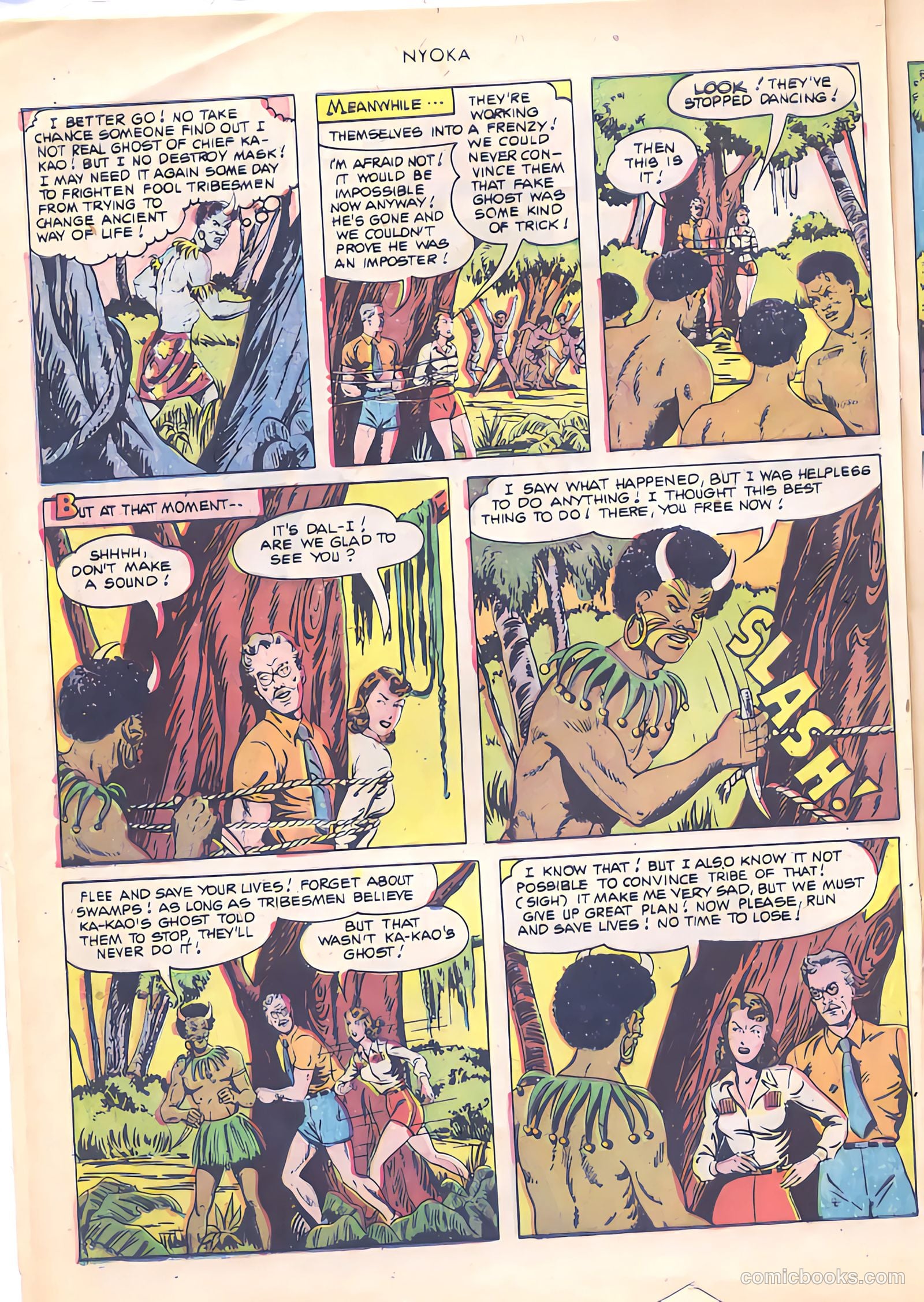 Nyoka the Jungle Girl #56 (1951) — page 20 of 52