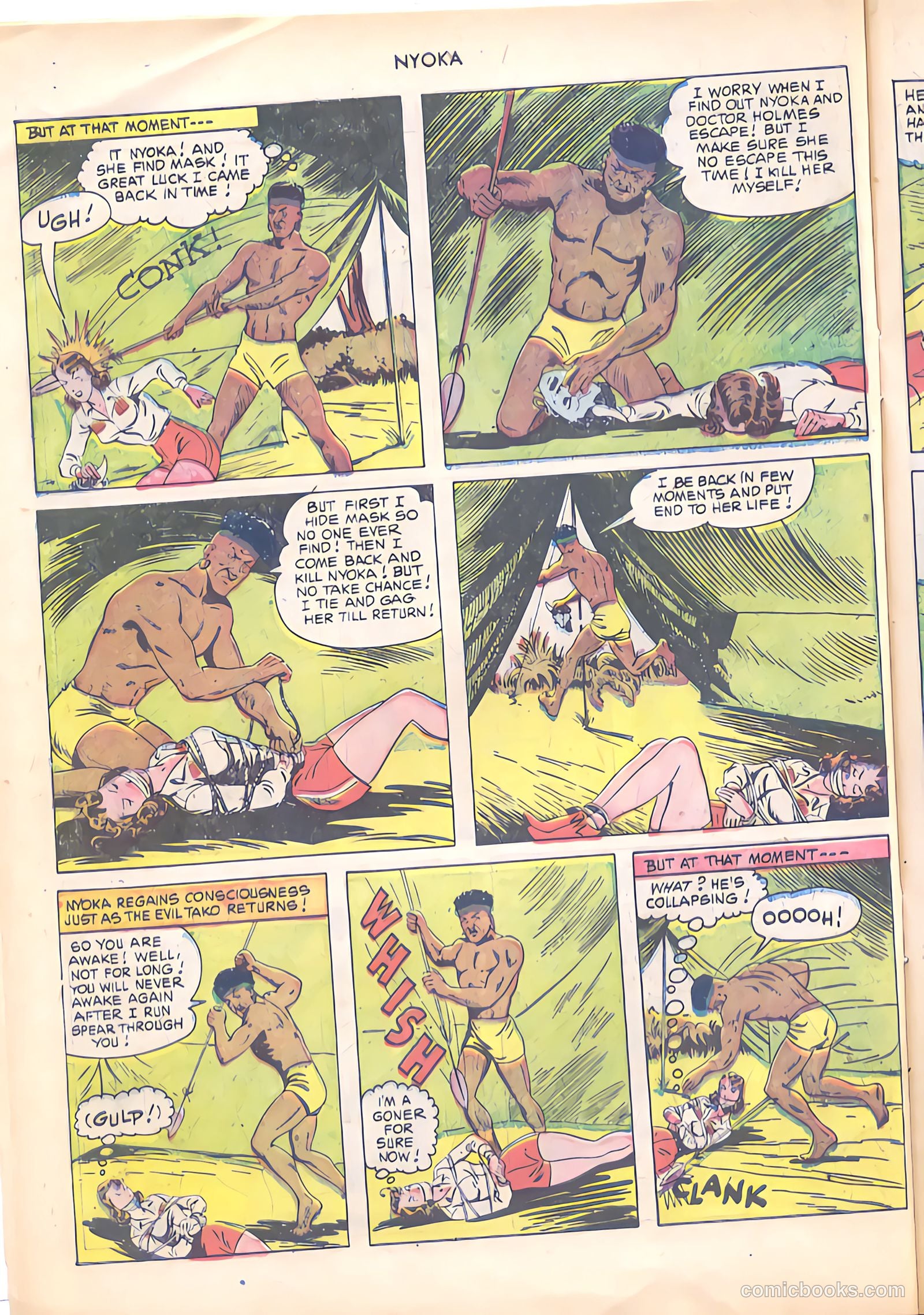 Nyoka the Jungle Girl #56 (1951) — page 22 of 52