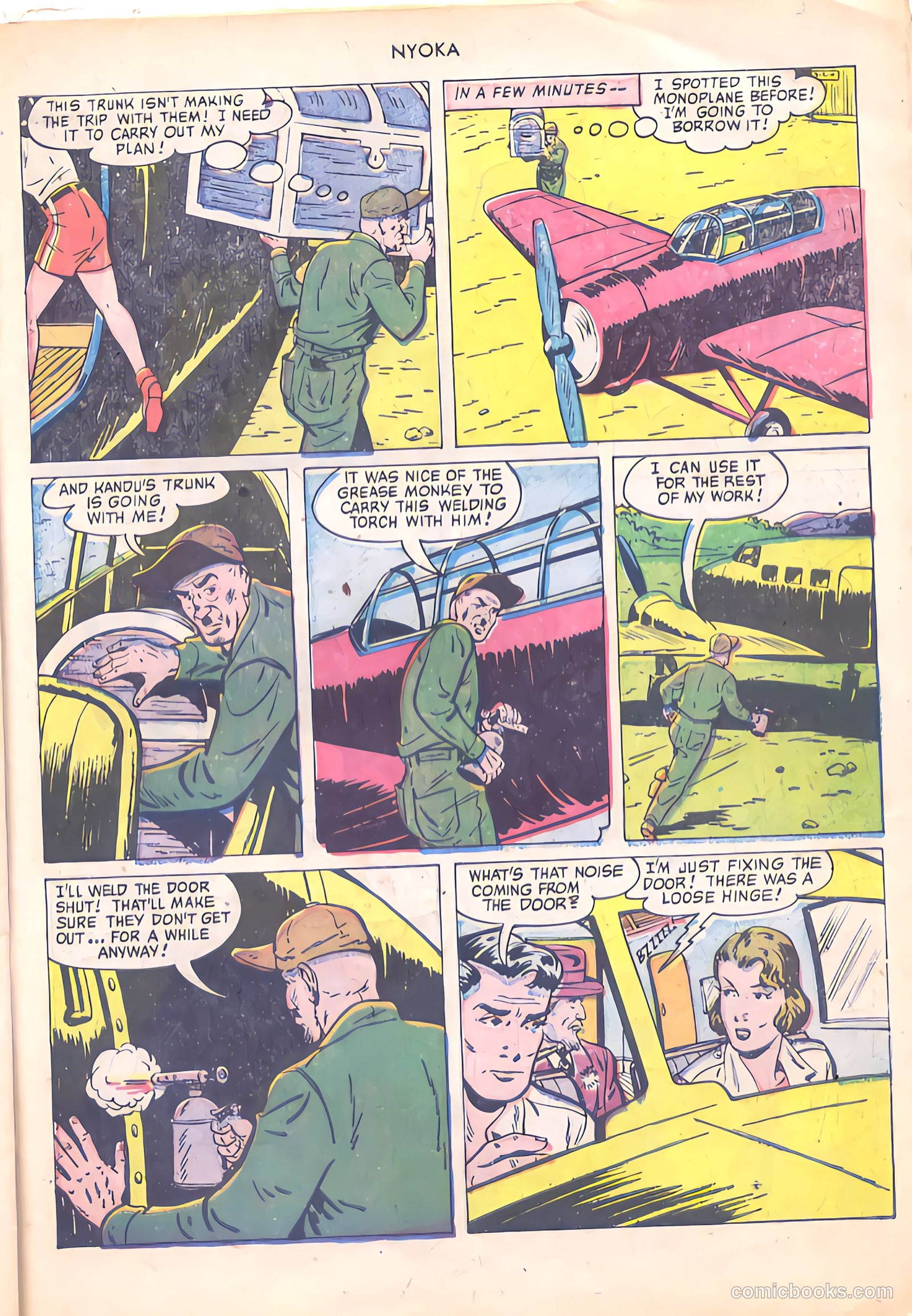 Nyoka the Jungle Girl #56 (1951) — page 31 of 52