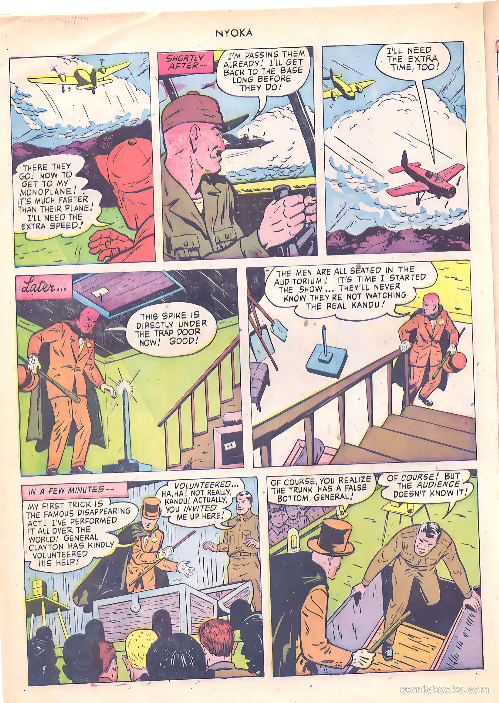 Nyoka the Jungle Girl #56 (1951) — page 32 of 52