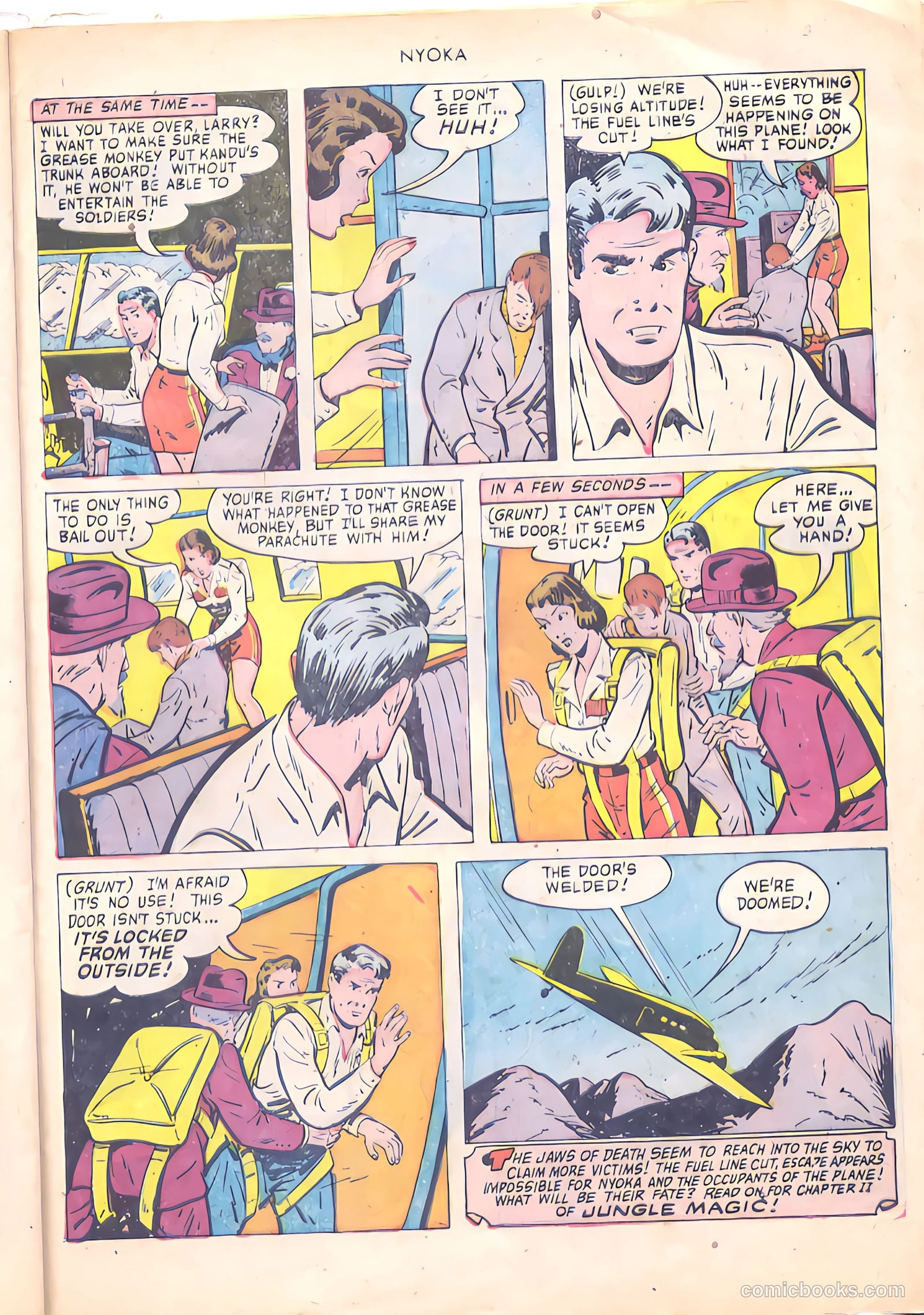 Nyoka the Jungle Girl #56 (1951) — page 33 of 52