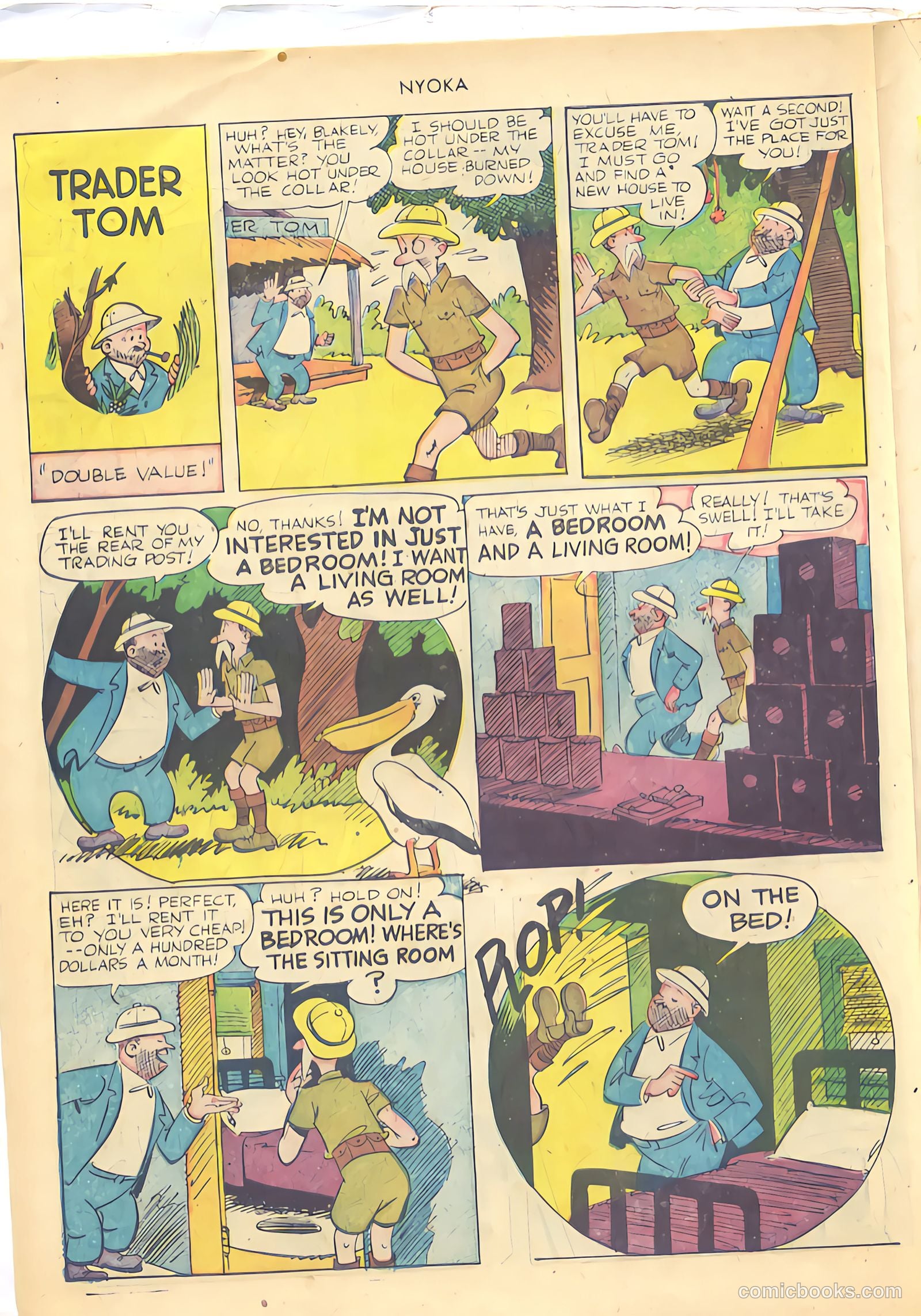 Nyoka the Jungle Girl #56 (1951) — page 34 of 52