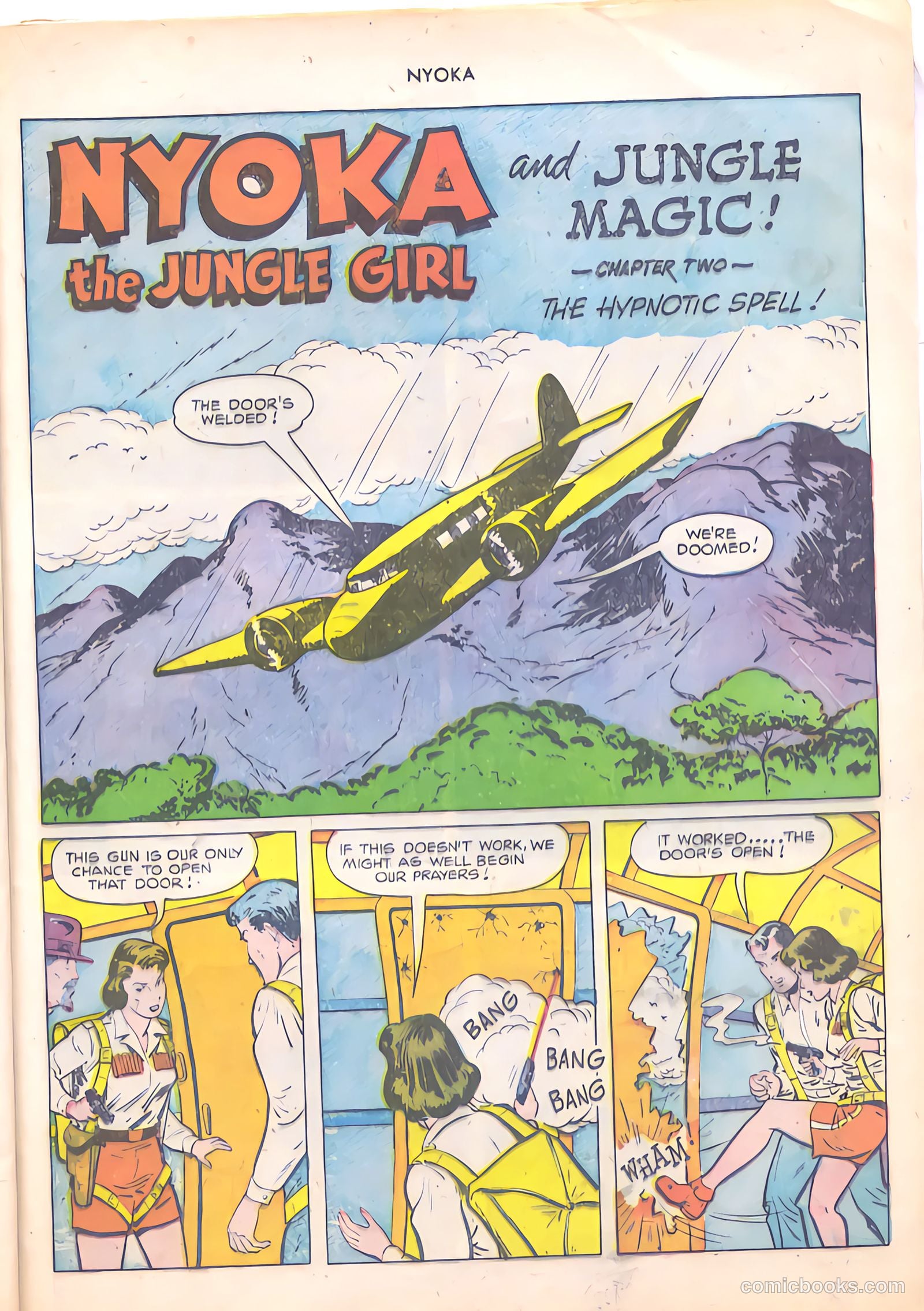 Nyoka the Jungle Girl #56 (1951) — page 37 of 52