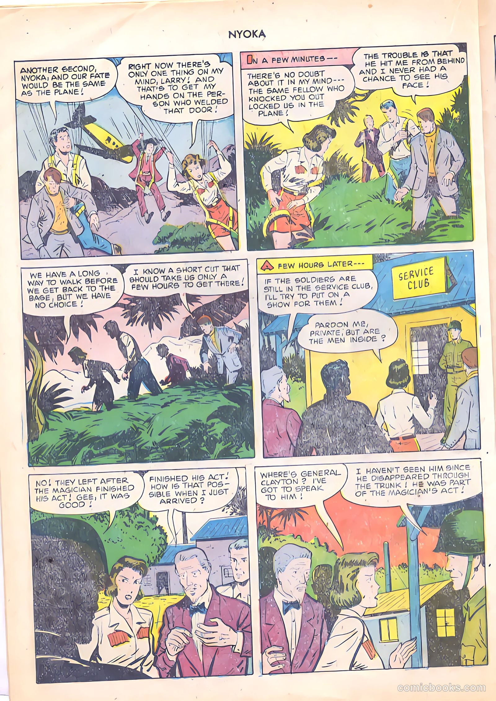 Nyoka the Jungle Girl #56 (1951) — page 38 of 52