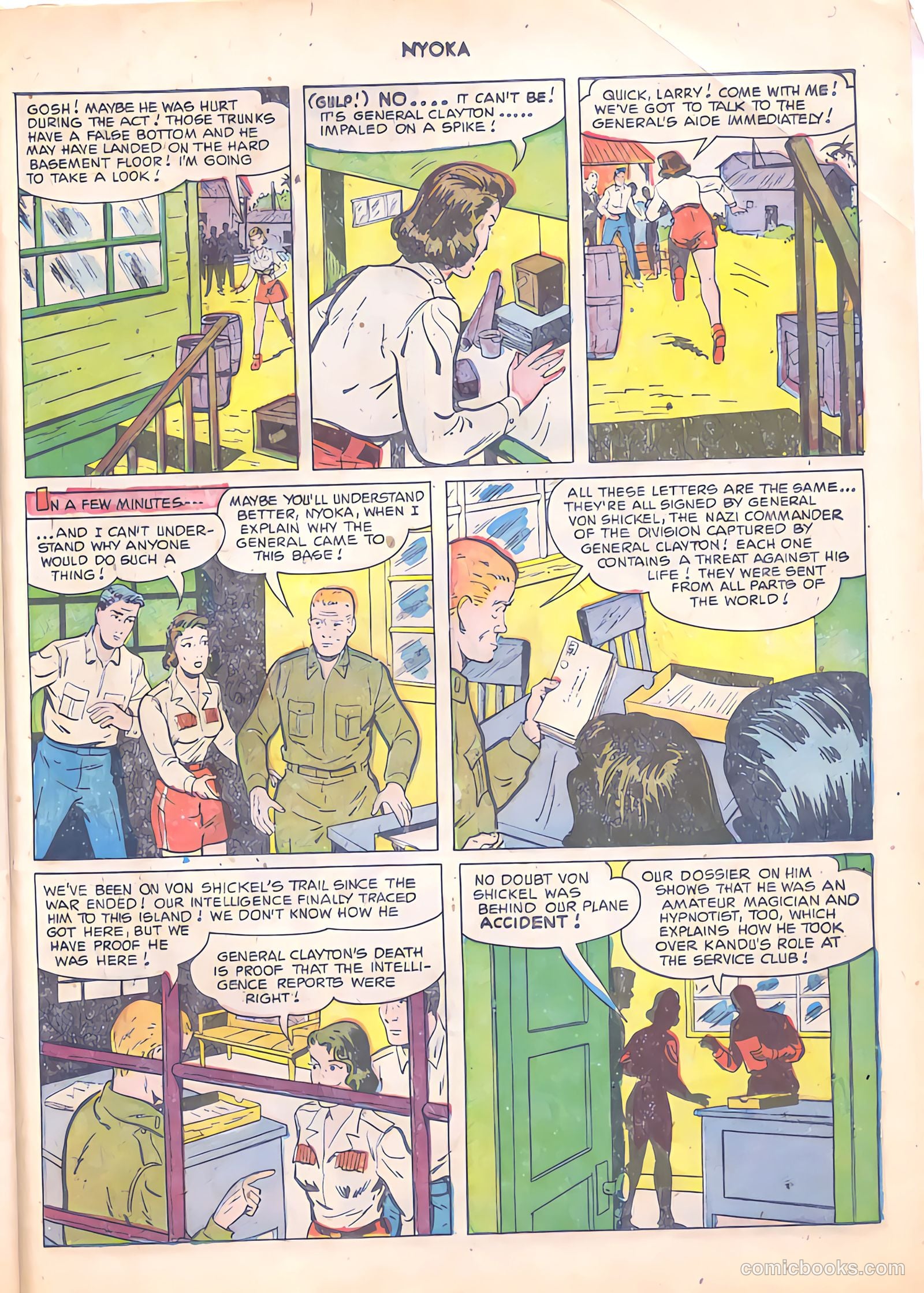 Nyoka the Jungle Girl #56 (1951) — page 39 of 52
