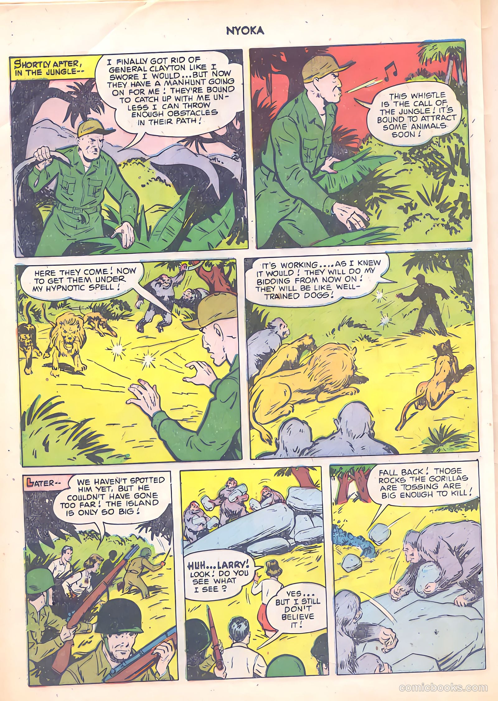 Nyoka the Jungle Girl #56 (1951) — page 40 of 52