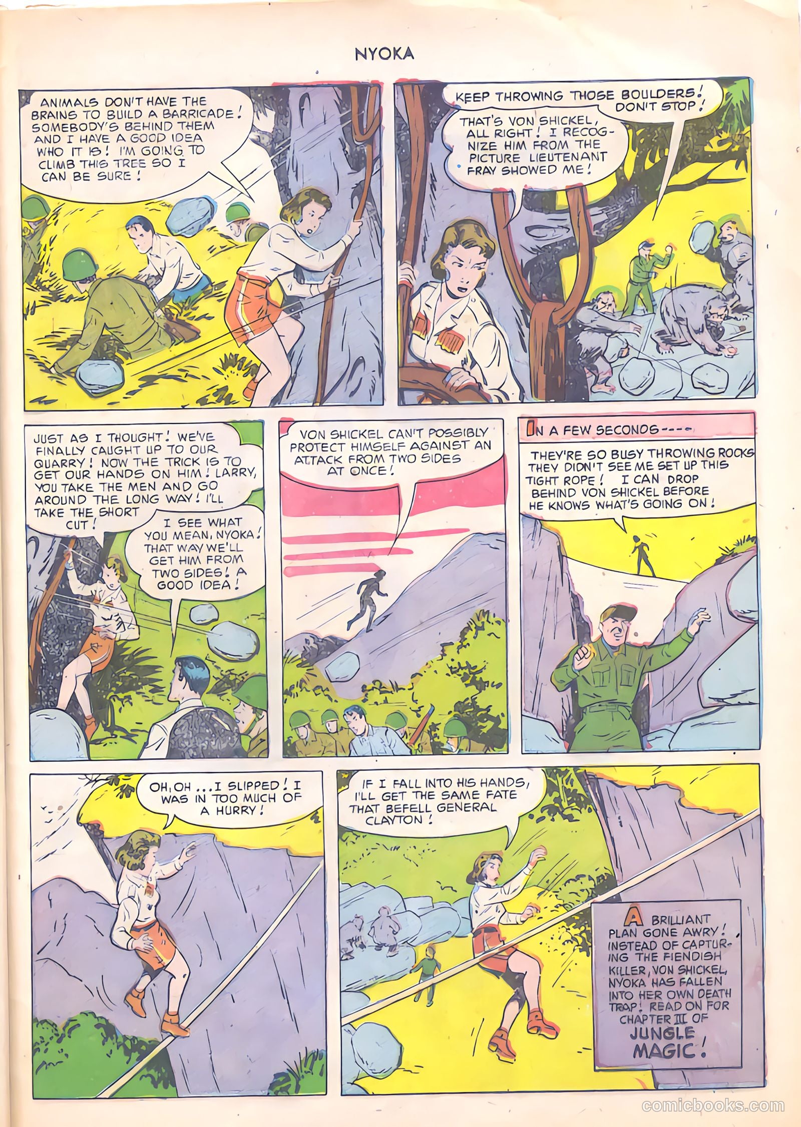 Nyoka the Jungle Girl #56 (1951) — page 41 of 52