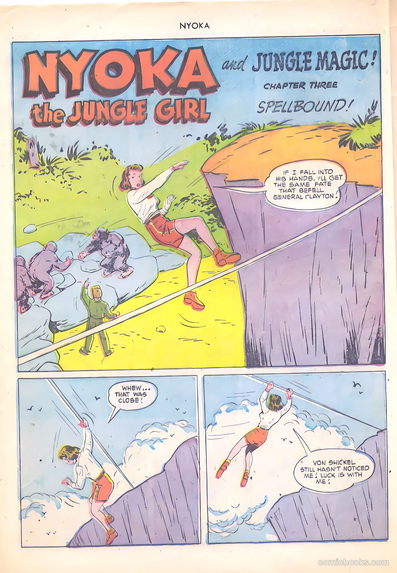Nyoka the Jungle Girl #56 (1951) — page 44 of 52