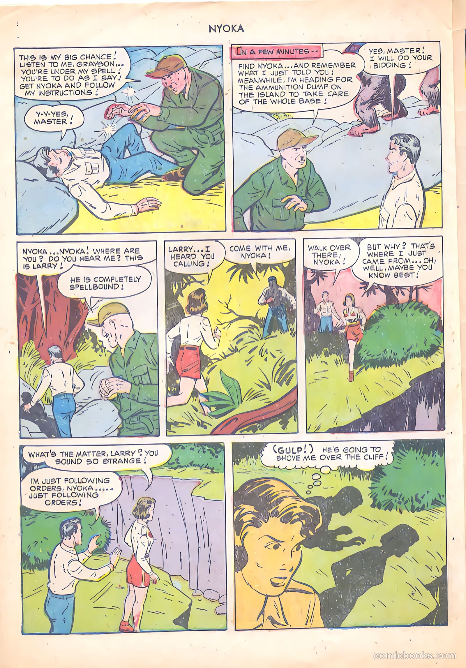 Nyoka the Jungle Girl #56 (1951) — page 46 of 52