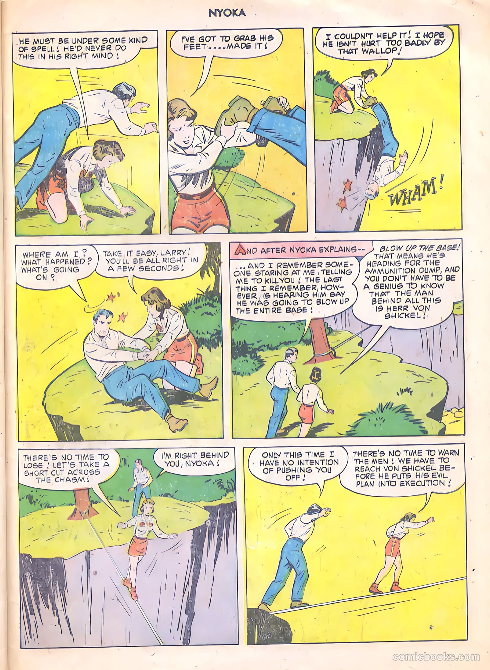 Nyoka the Jungle Girl #56 (1951) — page 47 of 52