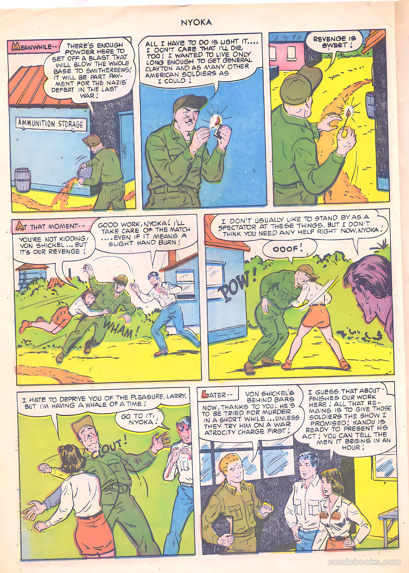 Nyoka the Jungle Girl #56 (1951) — page 48 of 52