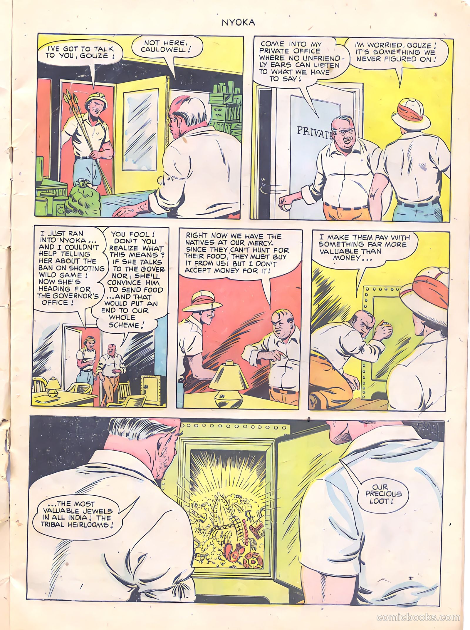 Nyoka the Jungle Girl #57 (1951) — page 5 of 36