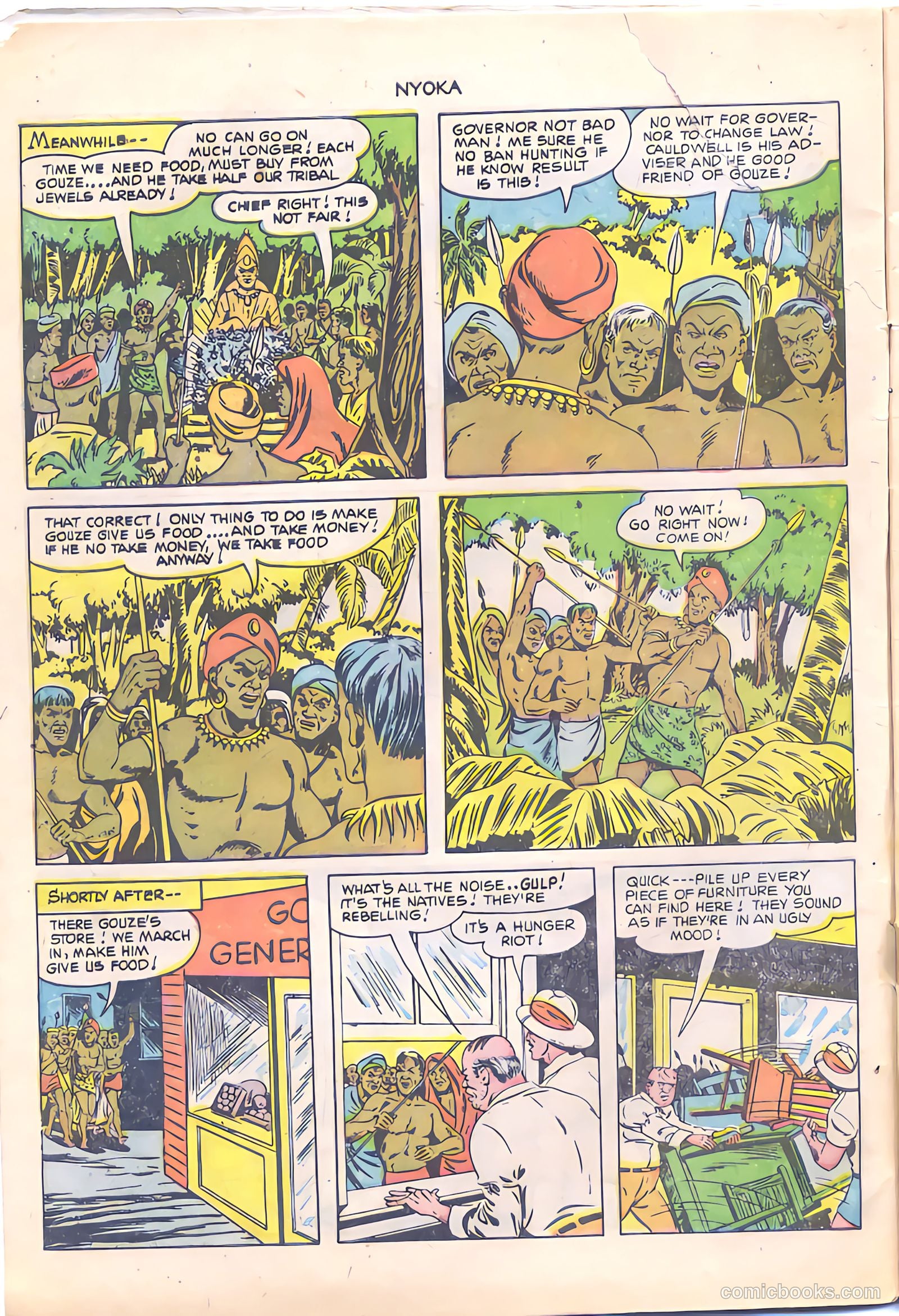 Nyoka the Jungle Girl #57 (1951) — page 6 of 36