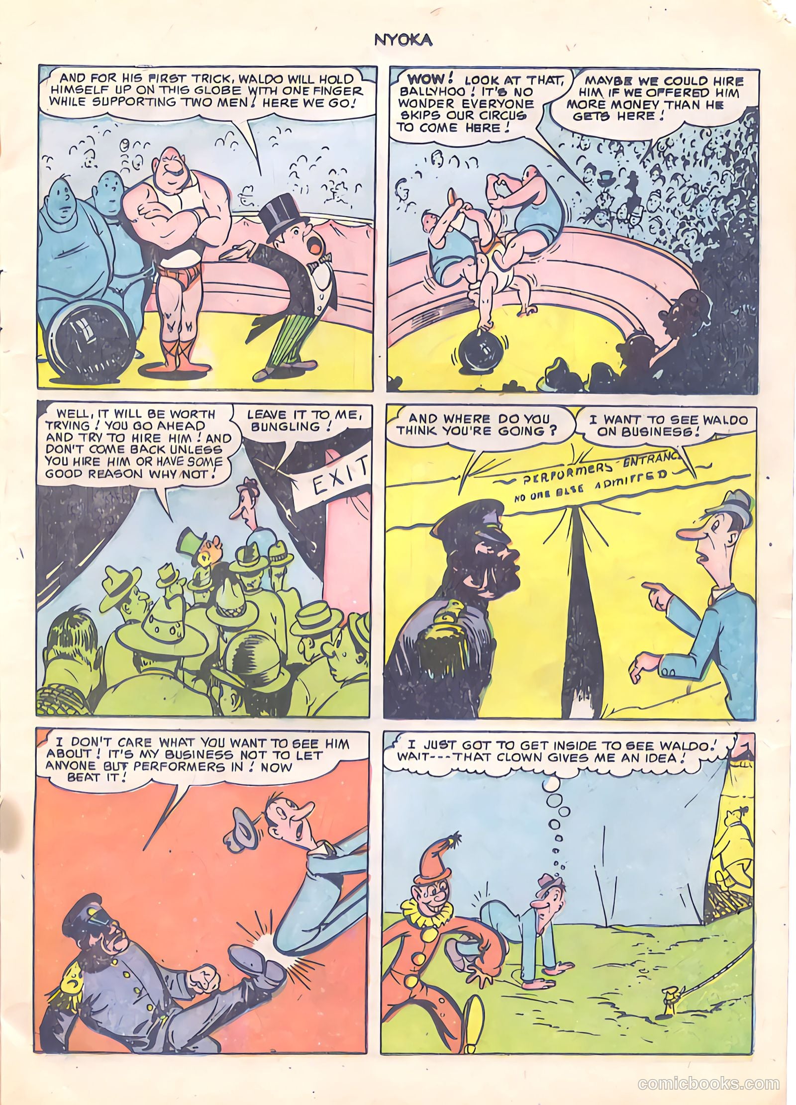 Nyoka the Jungle Girl #57 (1951) — page 11 of 36