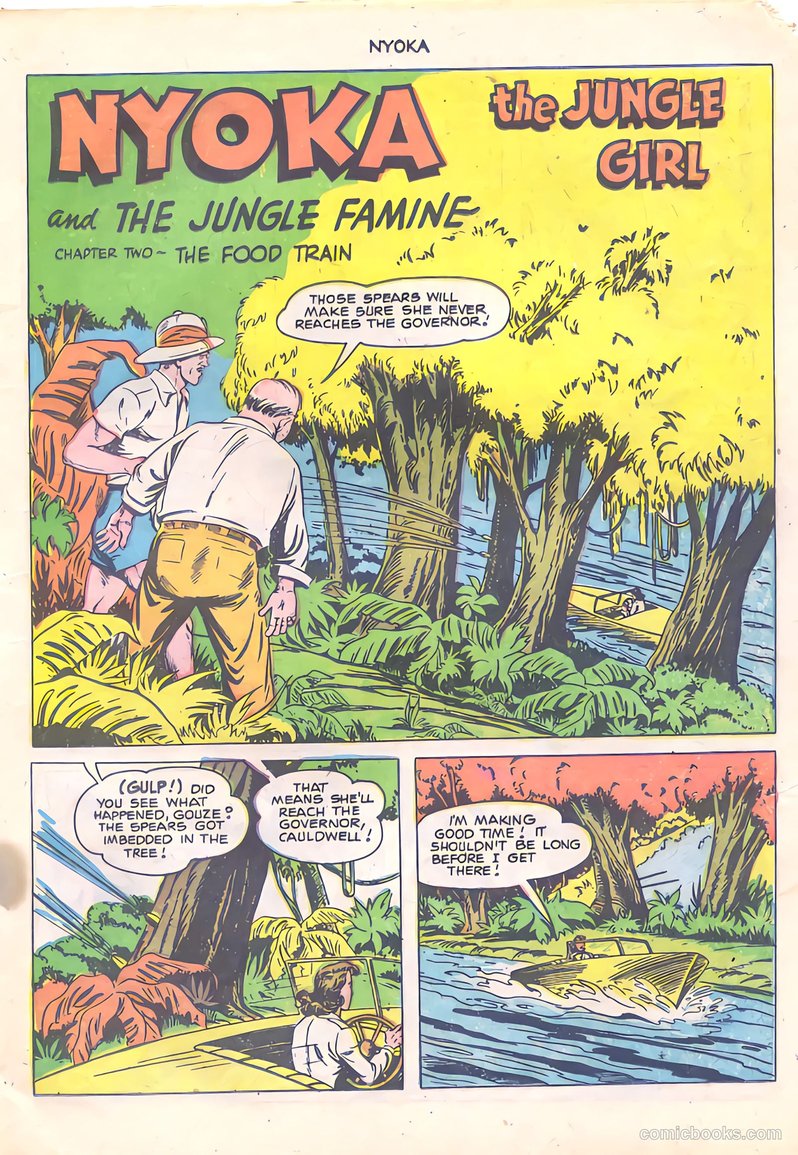 Nyoka the Jungle Girl #57 (1951) — page 15 of 36