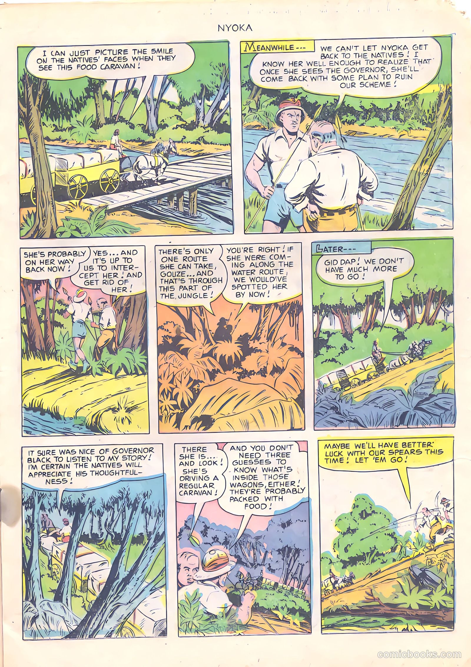 Nyoka the Jungle Girl #57 (1951) — page 17 of 36
