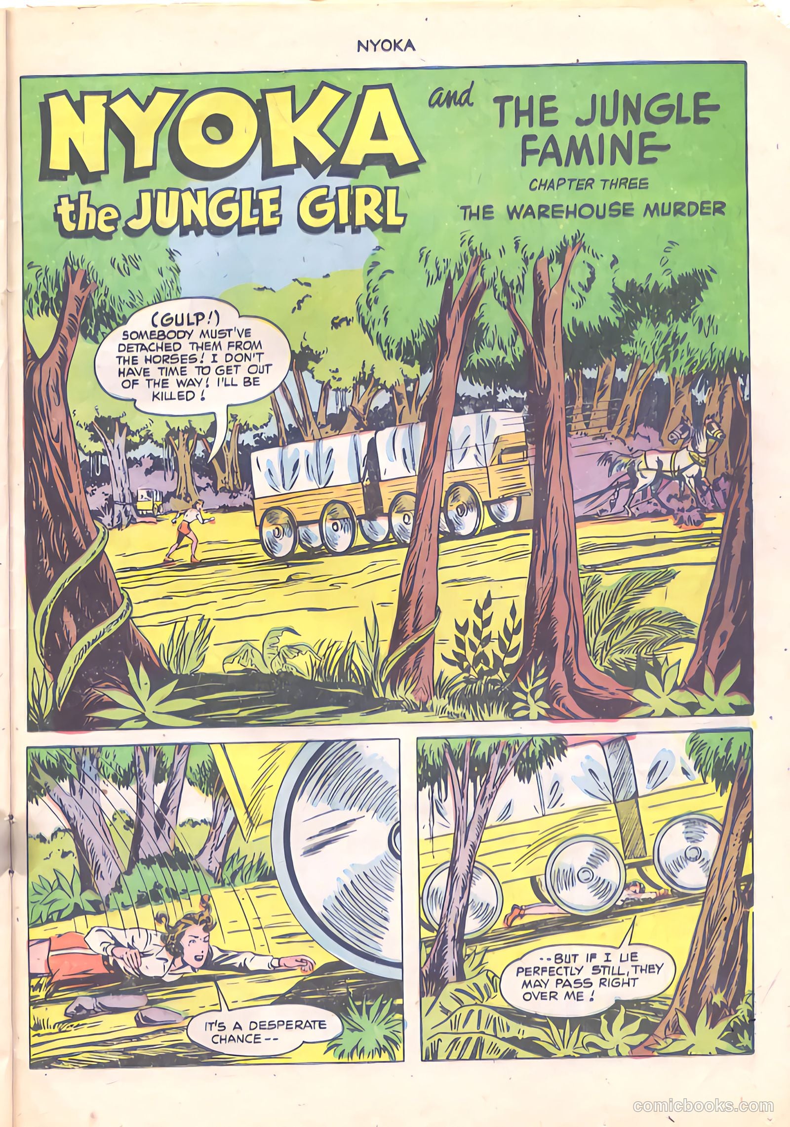 Nyoka the Jungle Girl #57 (1951) — page 23 of 36