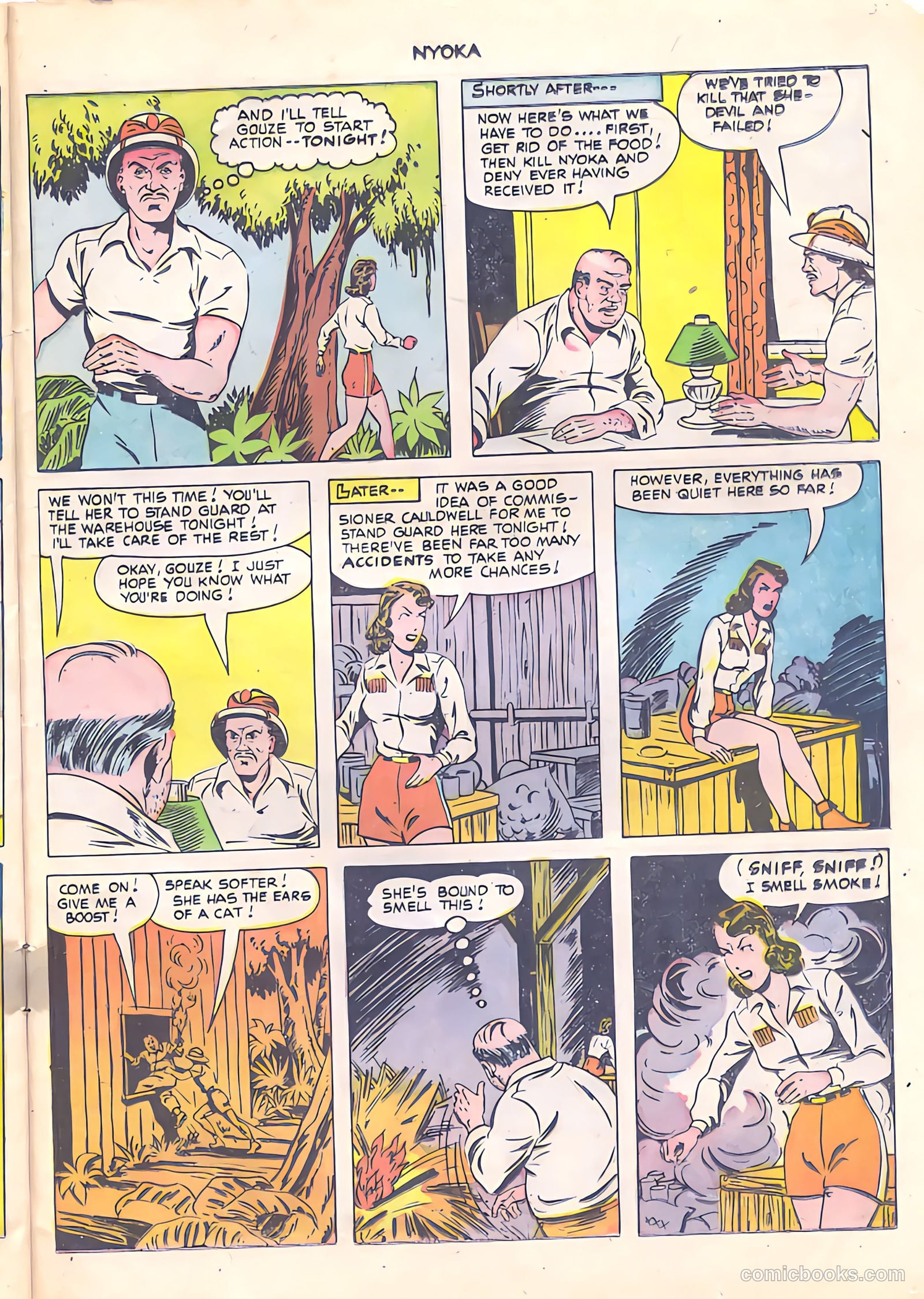 Nyoka the Jungle Girl #57 (1951) — page 25 of 36
