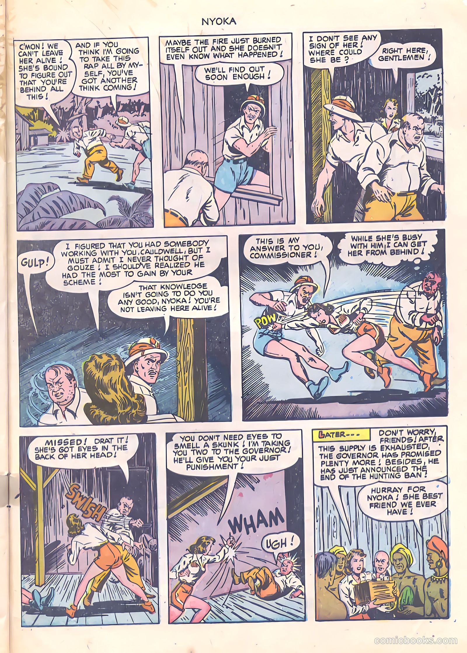 Nyoka the Jungle Girl #57 (1951) — page 27 of 36