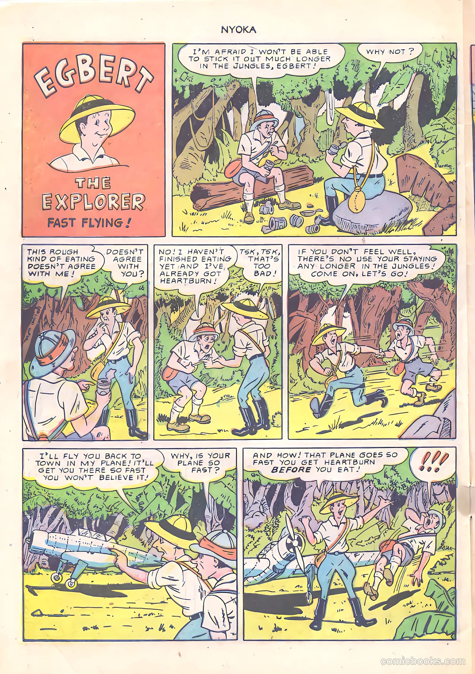 Nyoka the Jungle Girl #57 (1951) — page 30 of 36