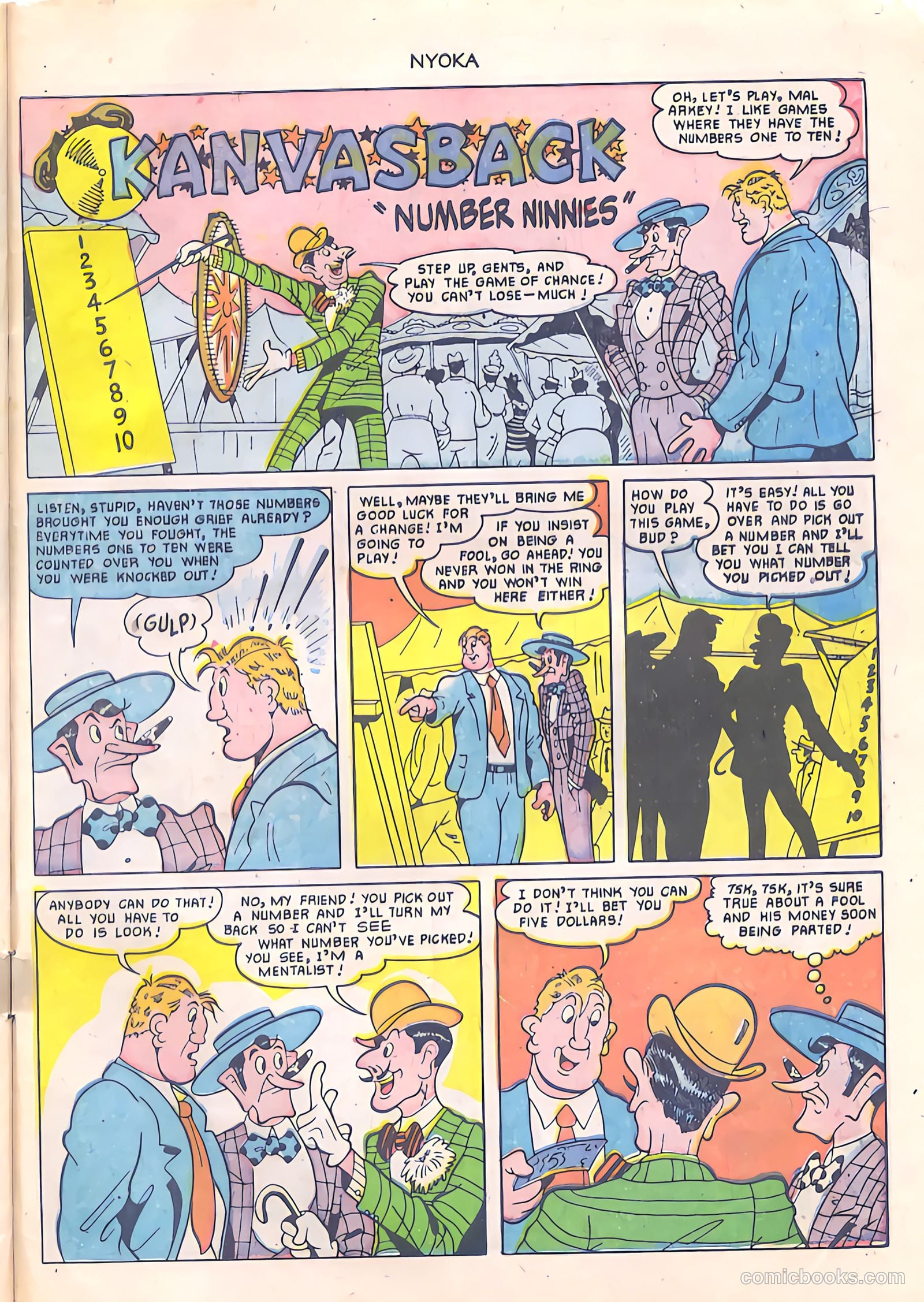Nyoka the Jungle Girl #57 (1951) — page 31 of 36
