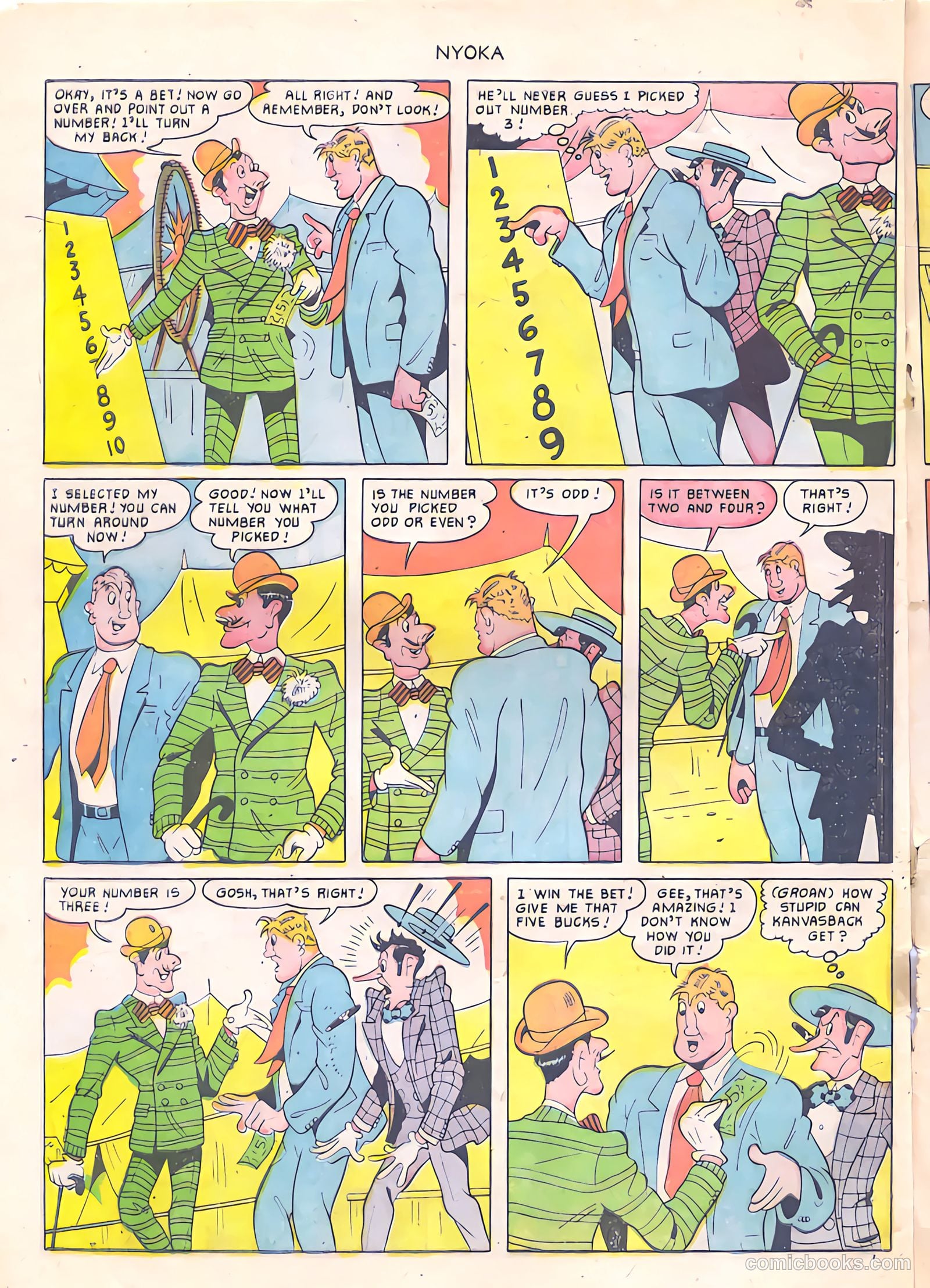 Nyoka the Jungle Girl #57 (1951) — page 32 of 36