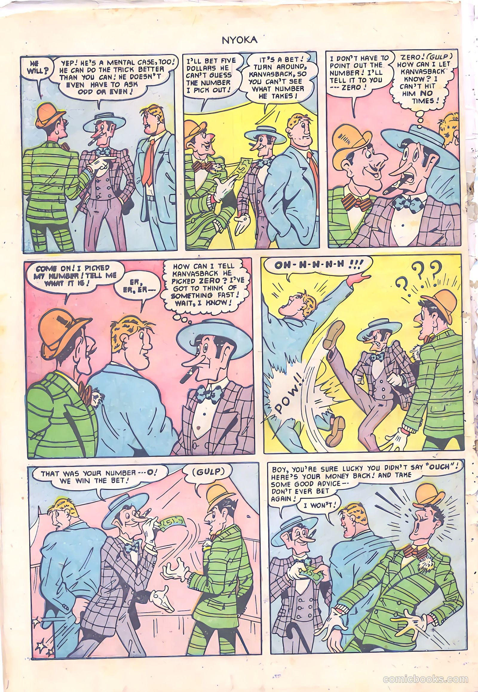 Nyoka the Jungle Girl #57 (1951) — page 34 of 36