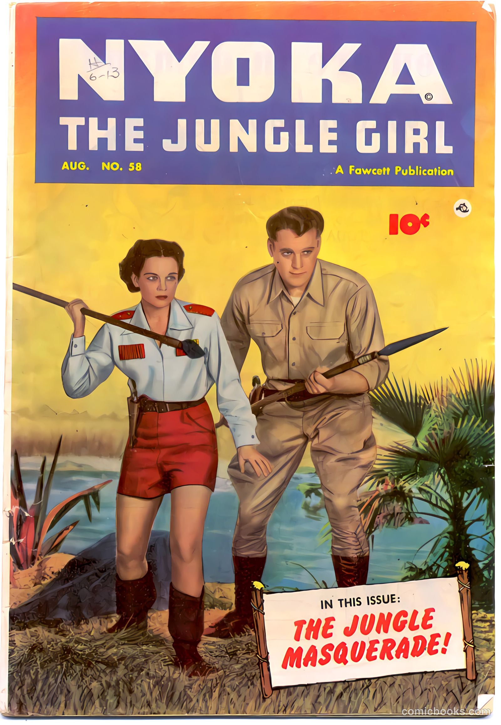 Nyoka the Jungle Girl #58