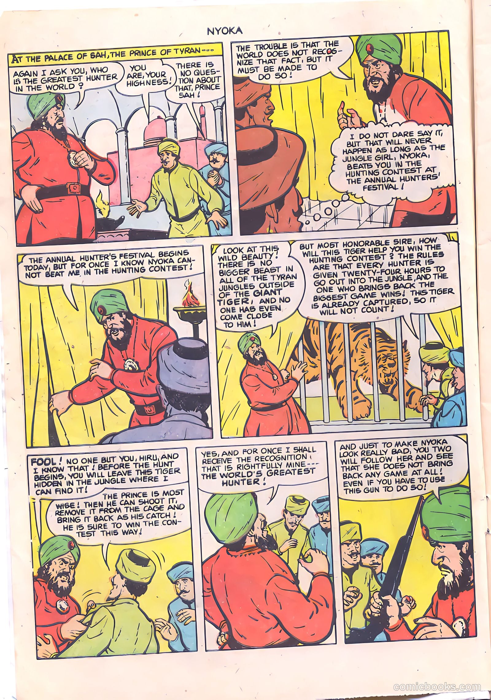Nyoka the Jungle Girl #58 (1951) — page 4 of 36