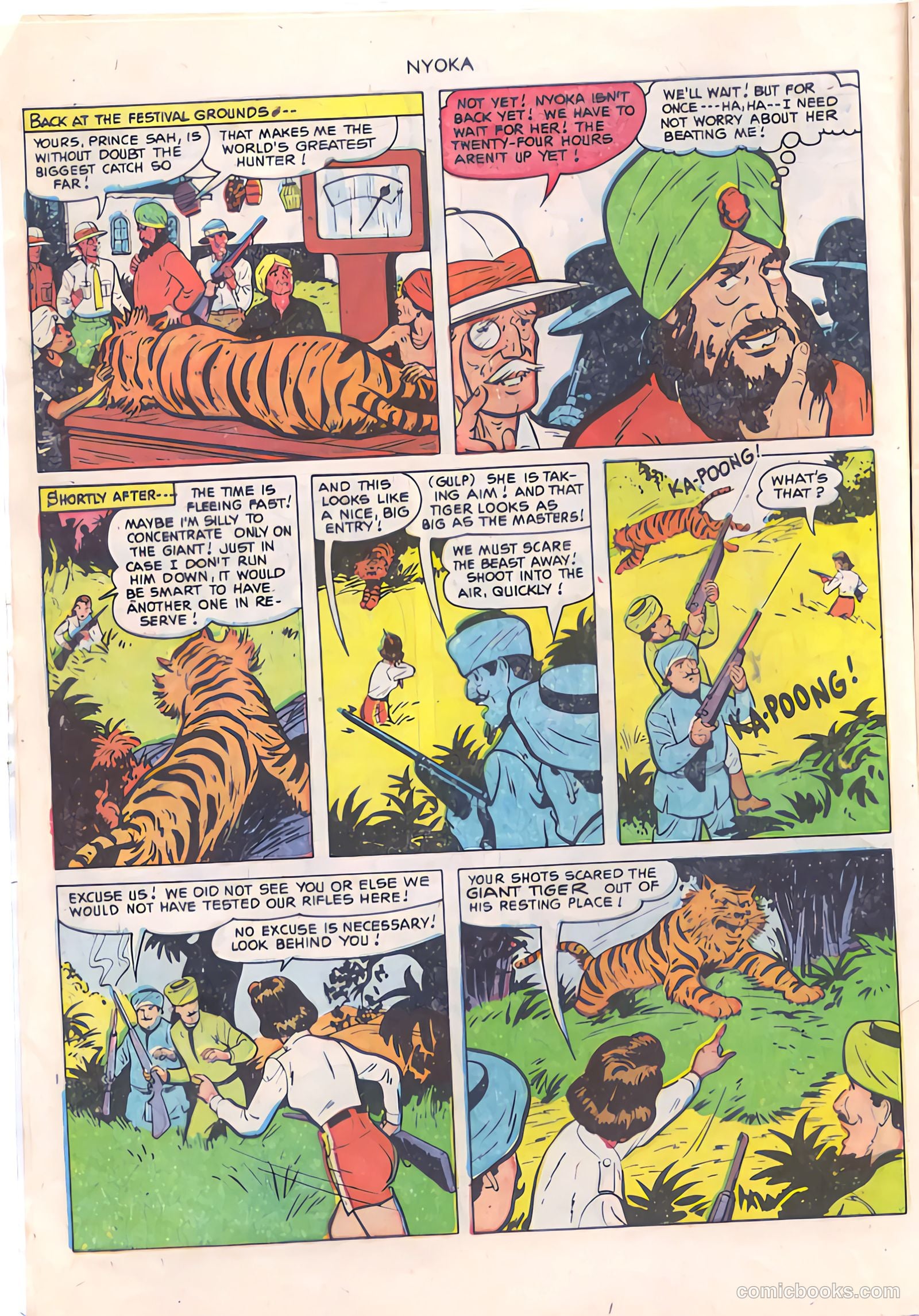 Nyoka the Jungle Girl #58 (1951) — page 6 of 36