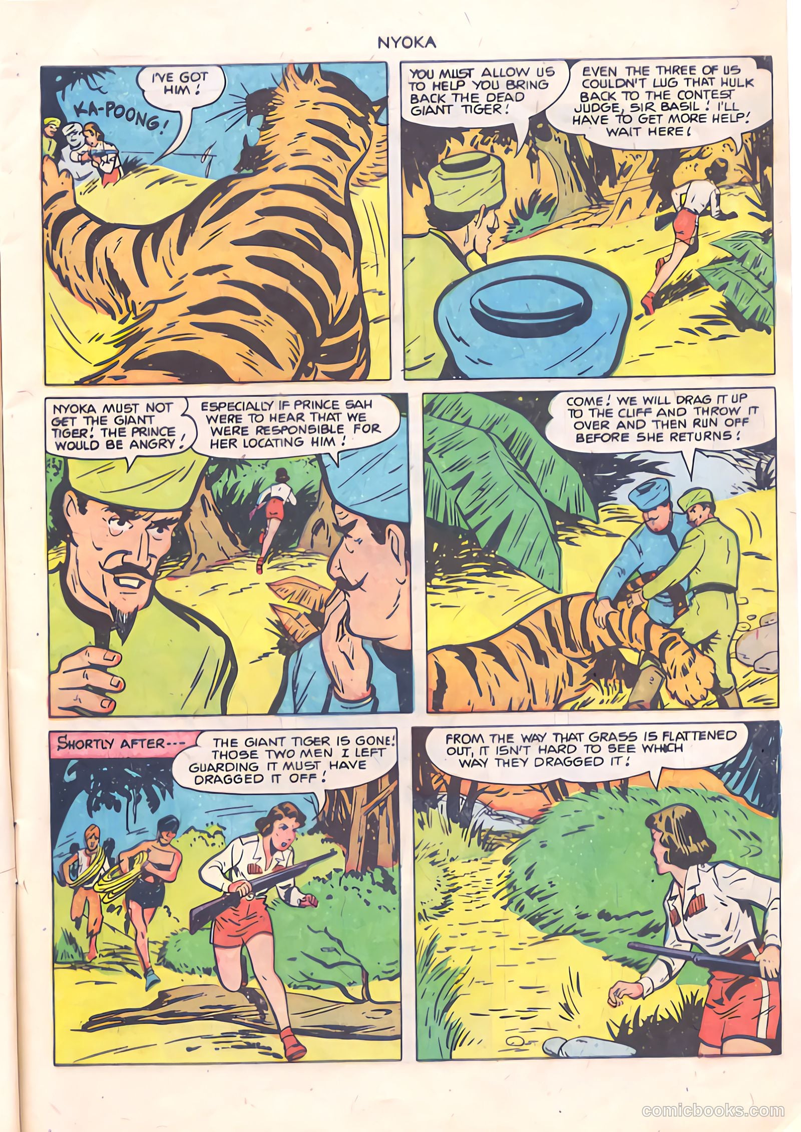 Nyoka the Jungle Girl #58 (1951) — page 7 of 36