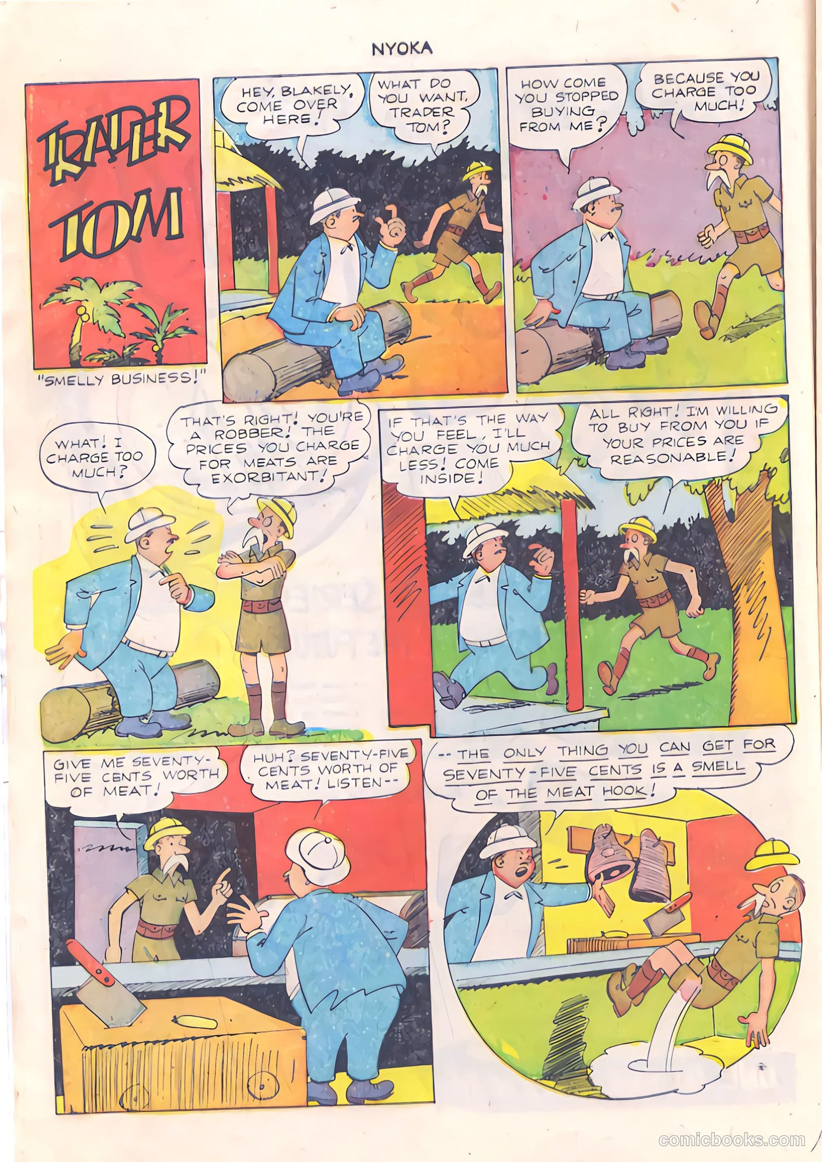 Nyoka the Jungle Girl #58 (1951) — page 10 of 36