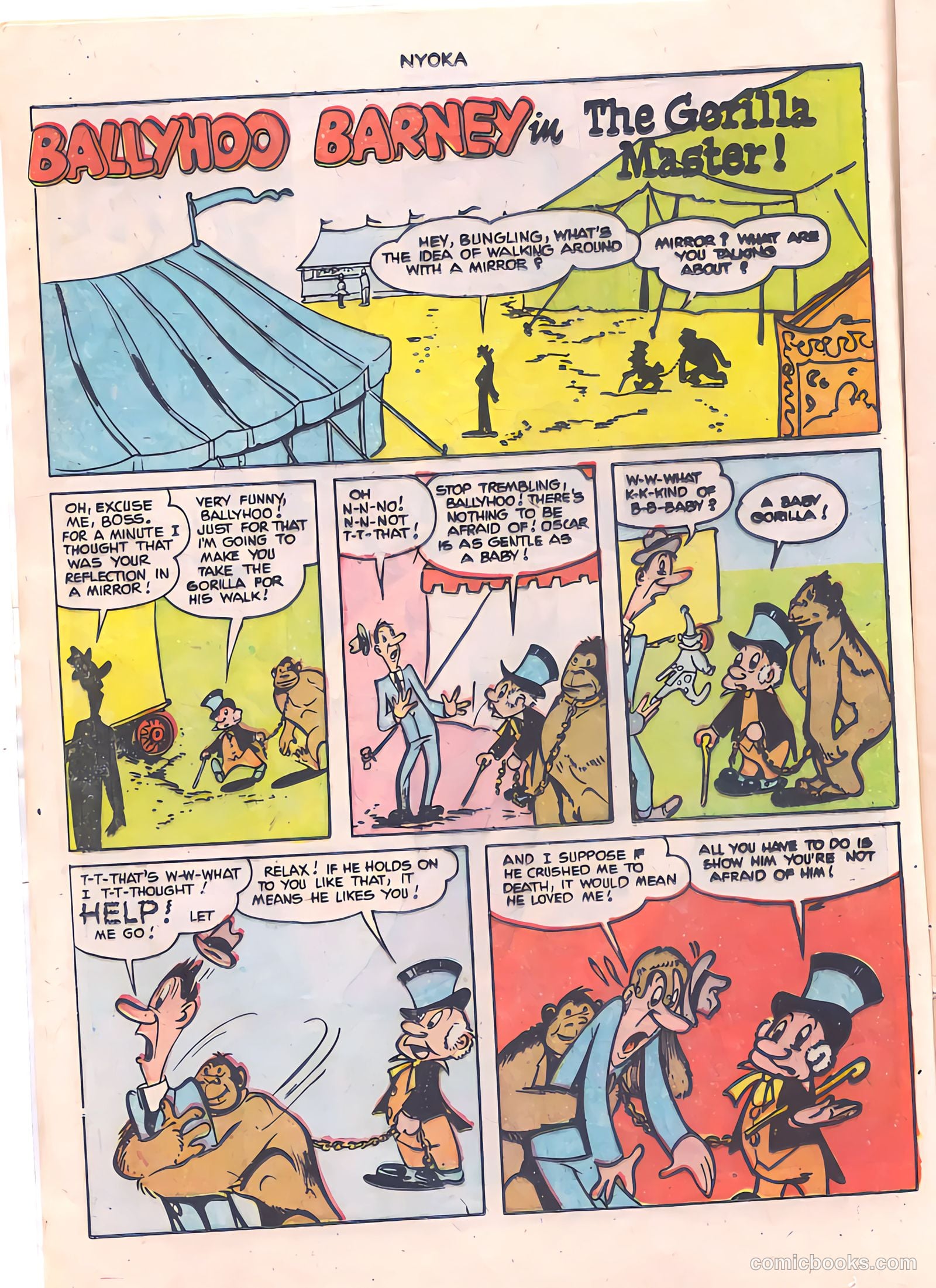 Nyoka the Jungle Girl #58 (1951) — page 12 of 36
