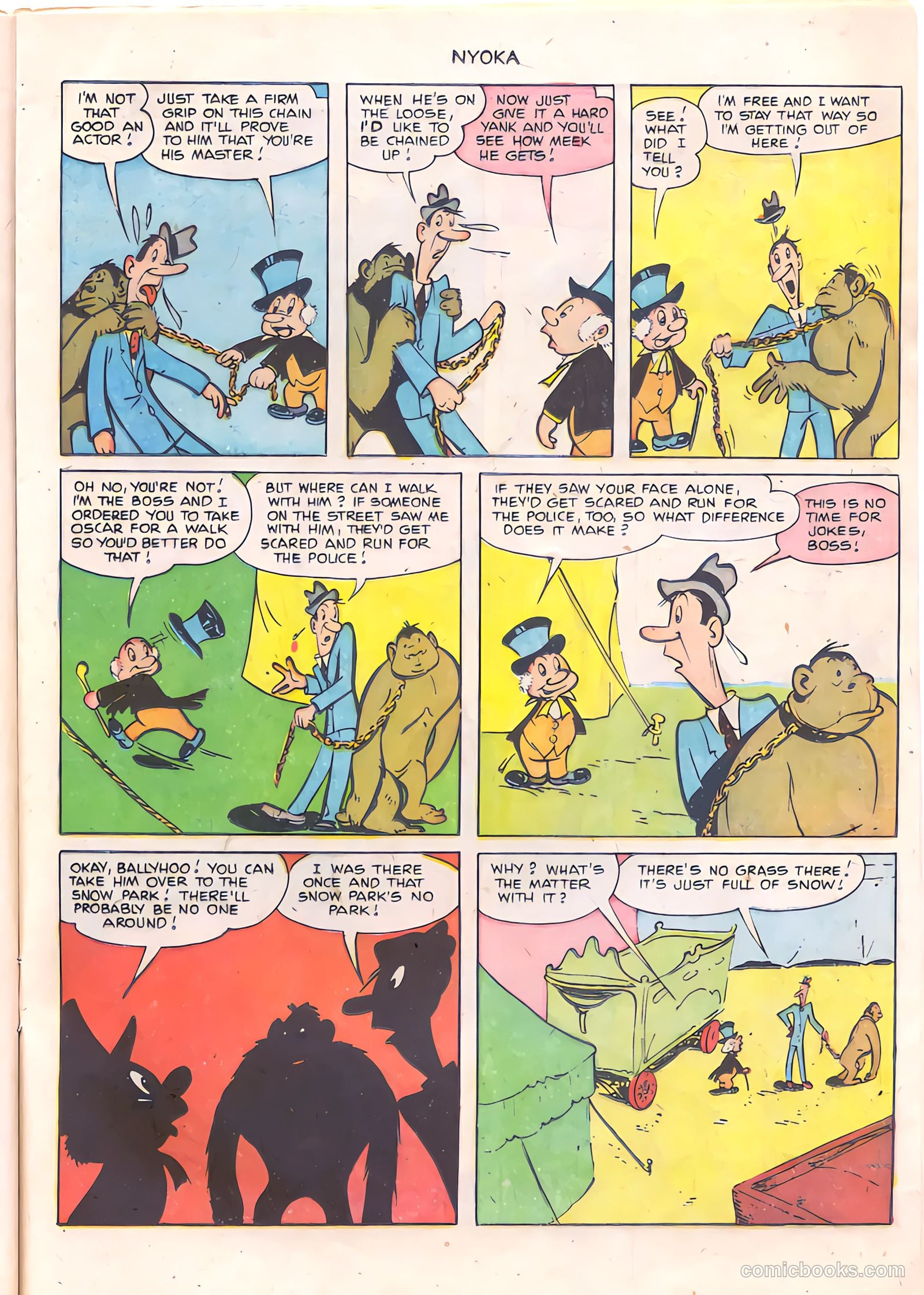 Nyoka the Jungle Girl #58 (1951) — page 13 of 36