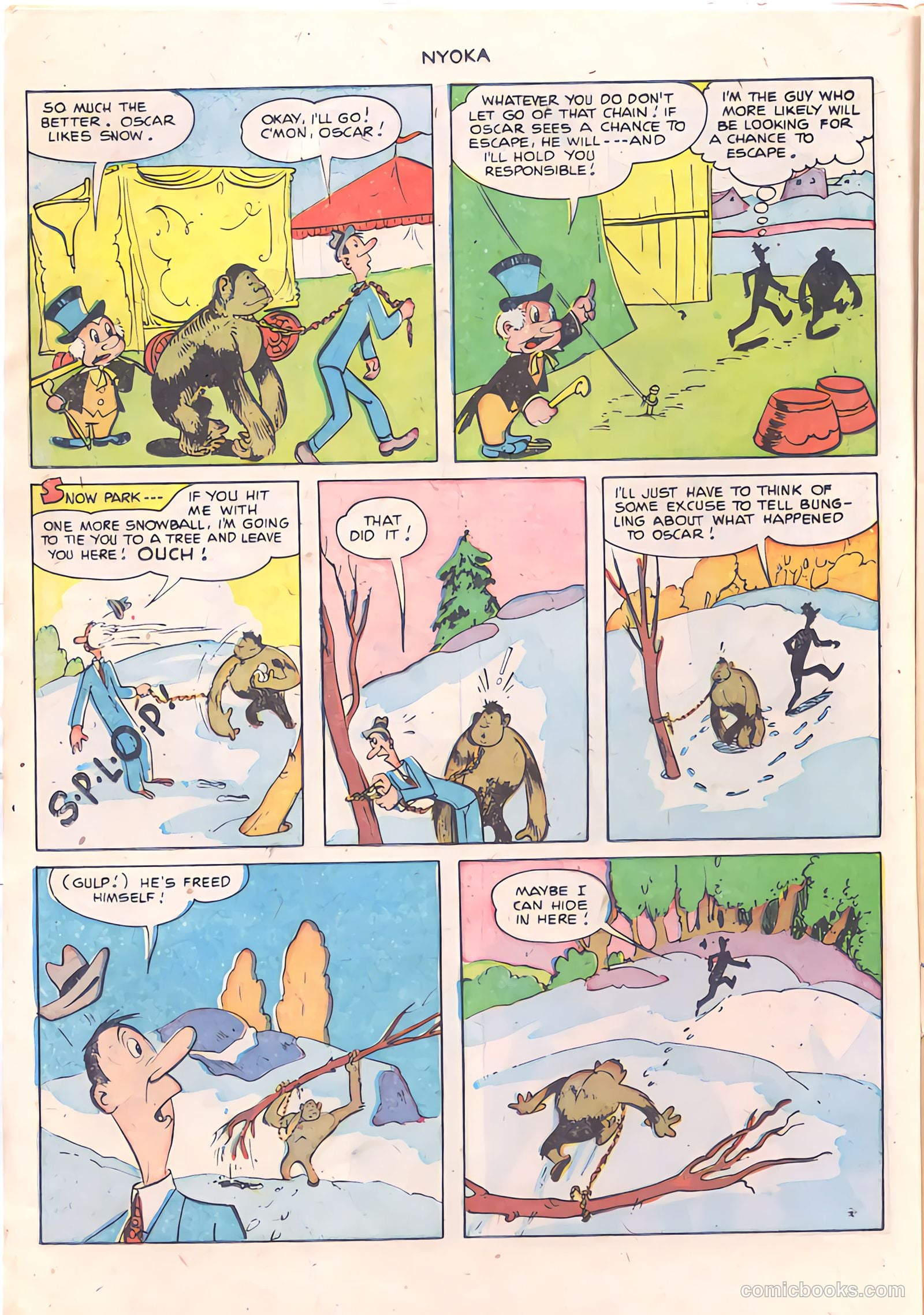 Nyoka the Jungle Girl #58 (1951) — page 14 of 36