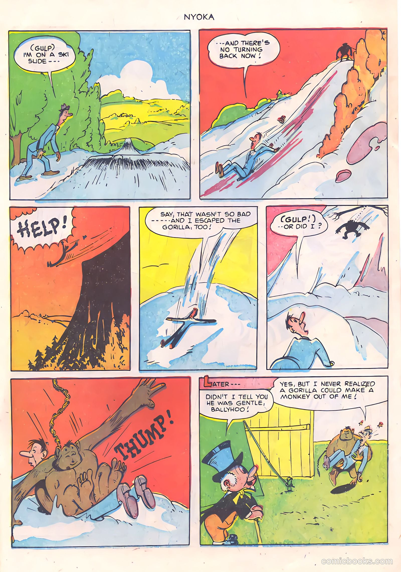 Nyoka the Jungle Girl #58 (1951) — page 15 of 36