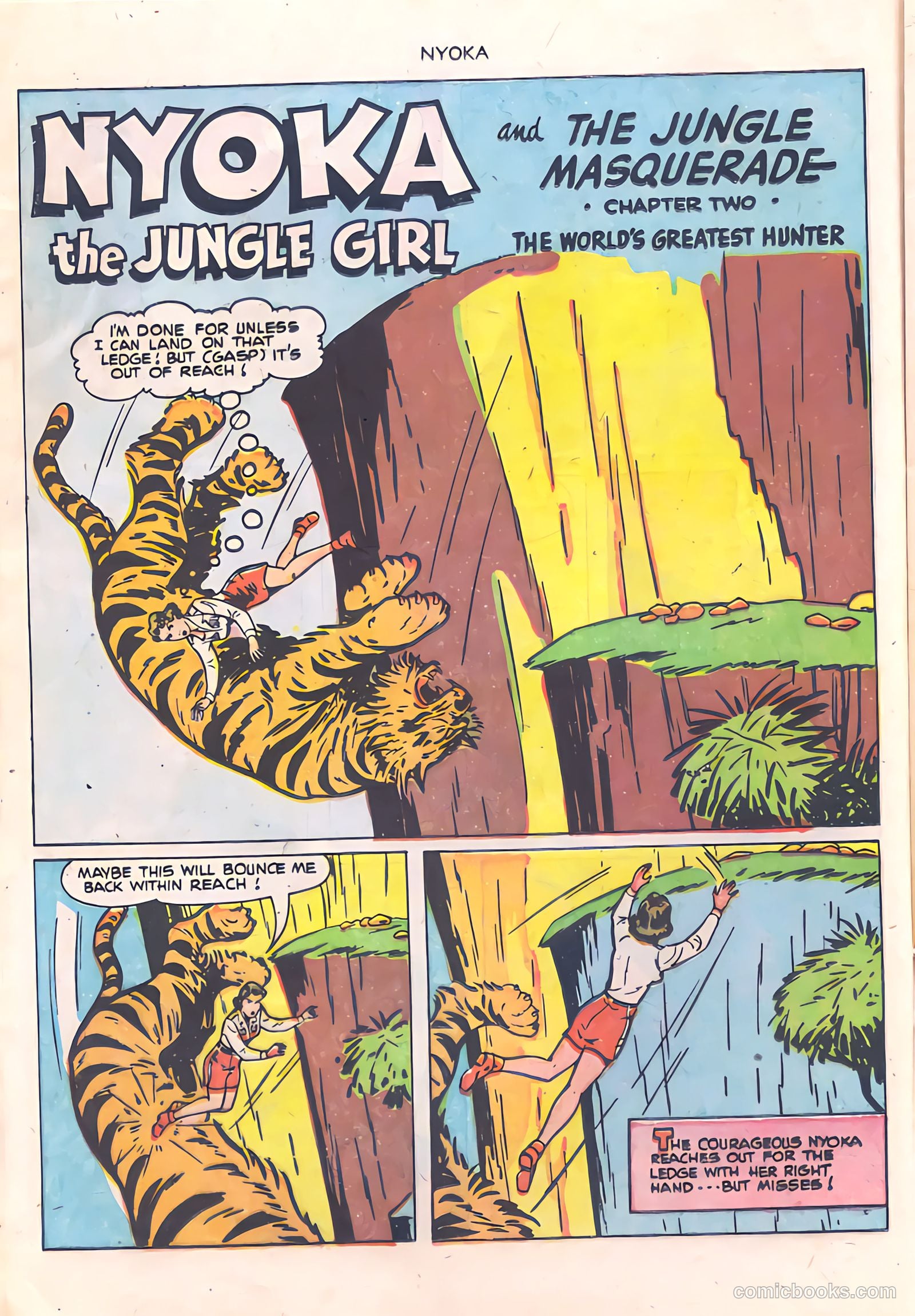 Nyoka the Jungle Girl #58 (1951) — page 16 of 36