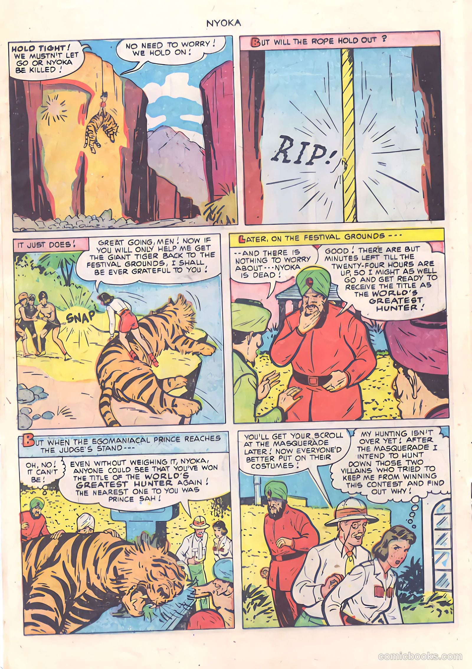 Nyoka the Jungle Girl #58 (1951) — page 18 of 36